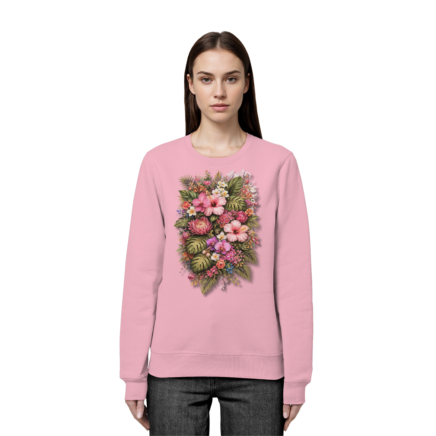 FLOWERPOWER! - Organic Basic Unisex Sweatshirt