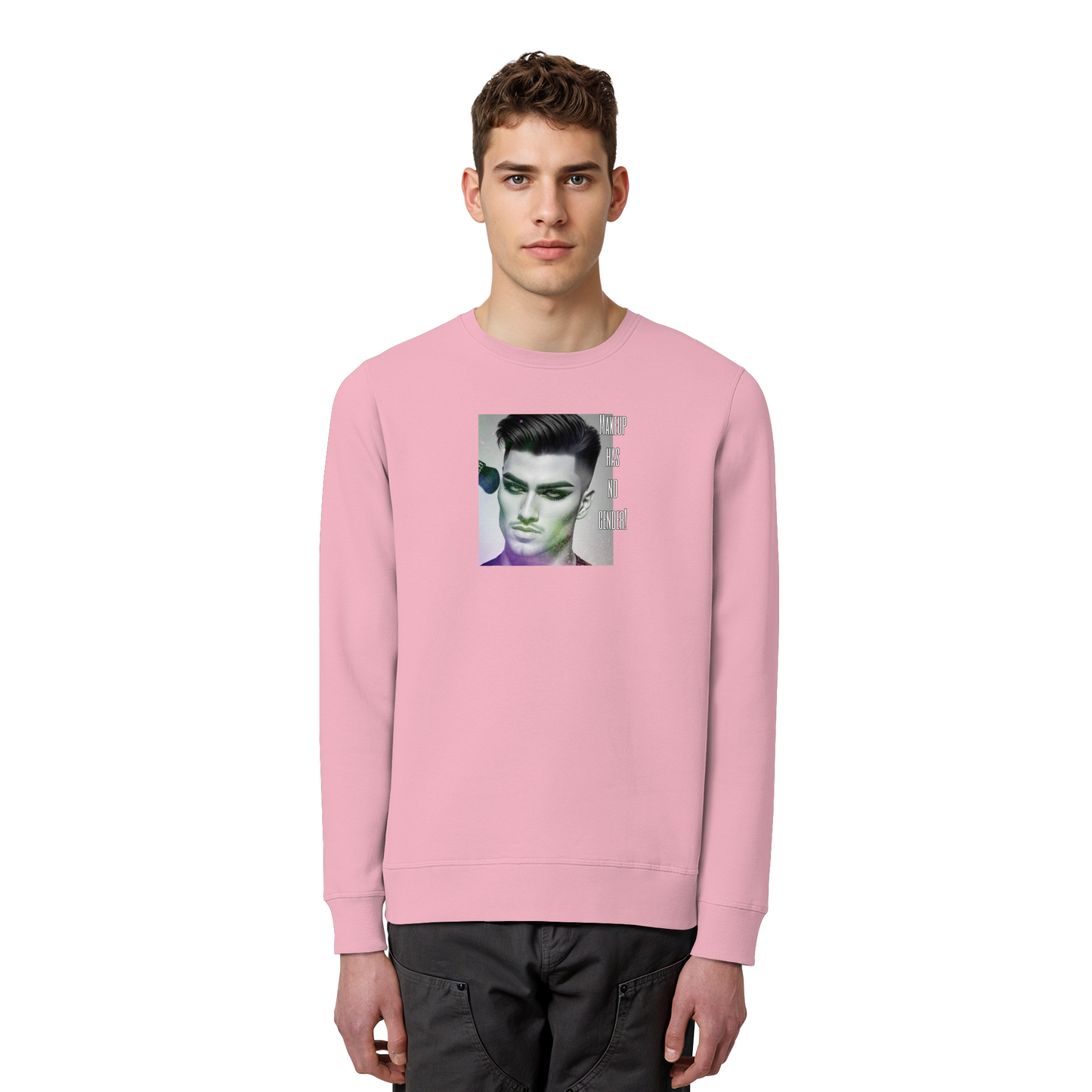MAKEUPHASNOGENDER! - Organic Basic Unisex Sweatshirt