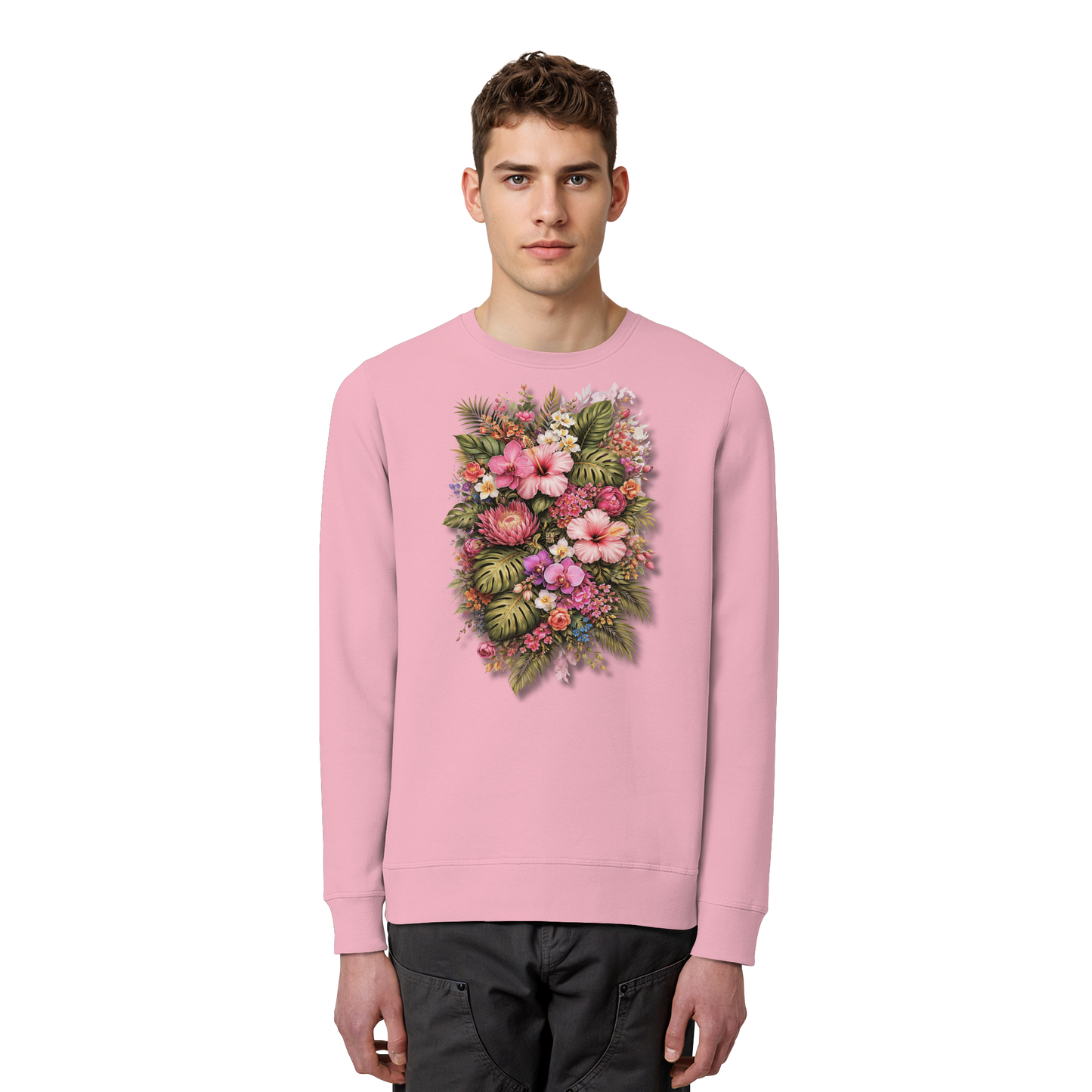 FLOWERPOWER! - Organic Basic Unisex Sweatshirt