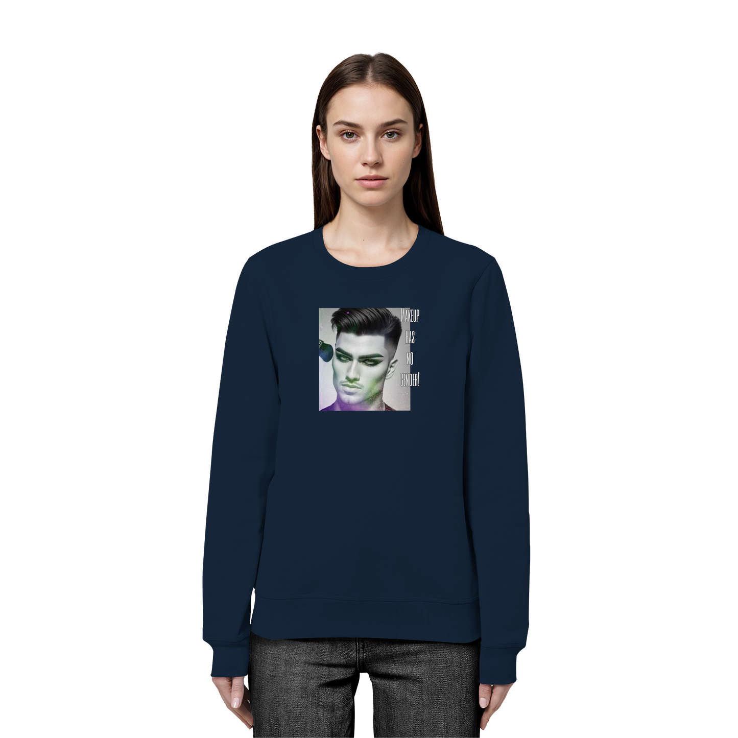 MAKEUPHASNOGENDER! - Organic Basic Unisex Sweatshirt