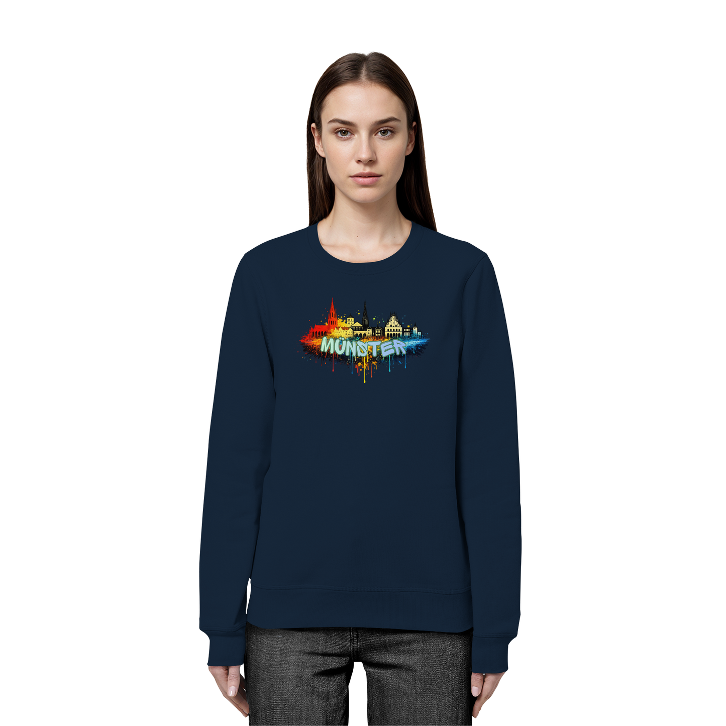 MÜNSTERSPRAY! - Organic Basic Unisex Sweatshirt