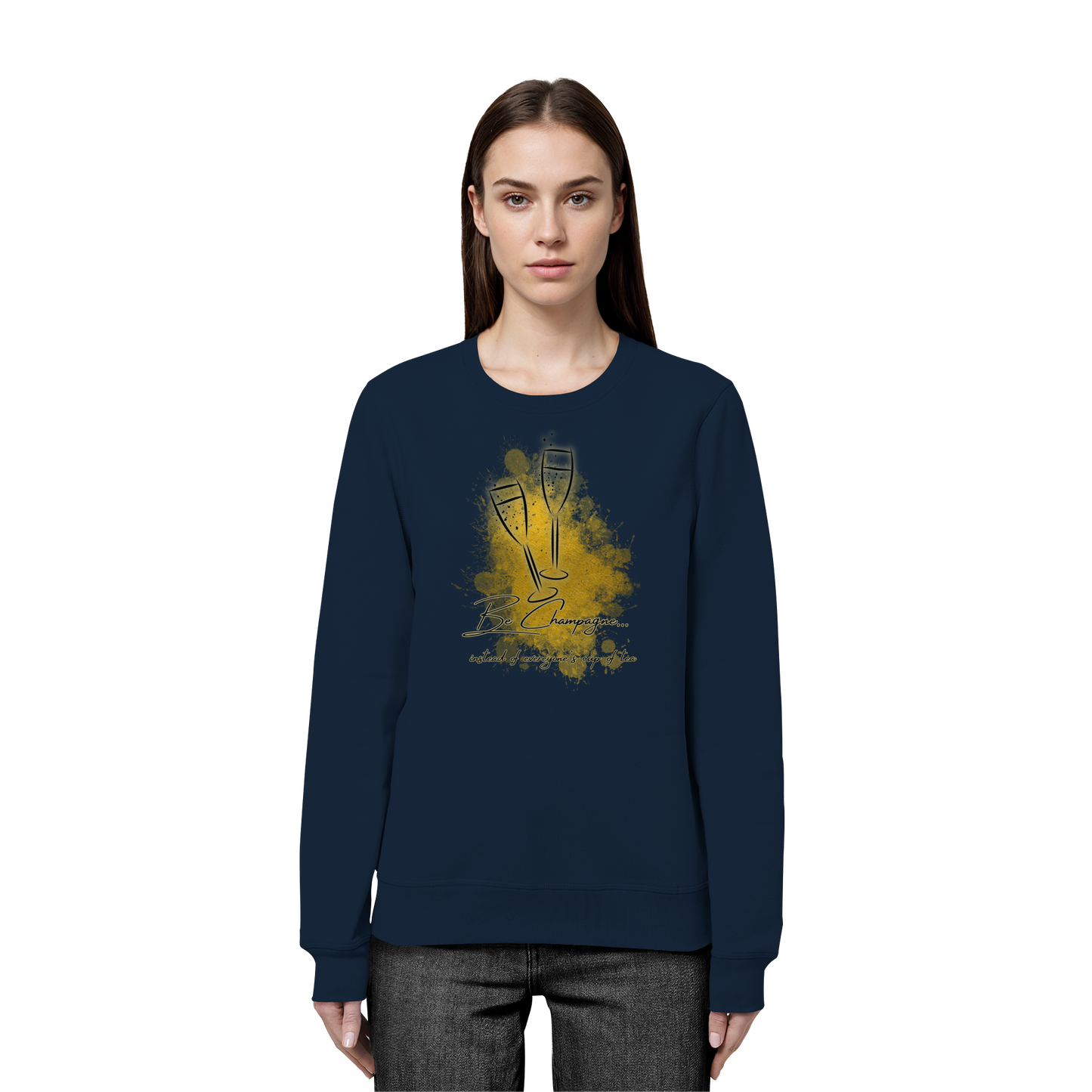 CHAMPAGNE! - Organic Basic Unisex Sweatshirt