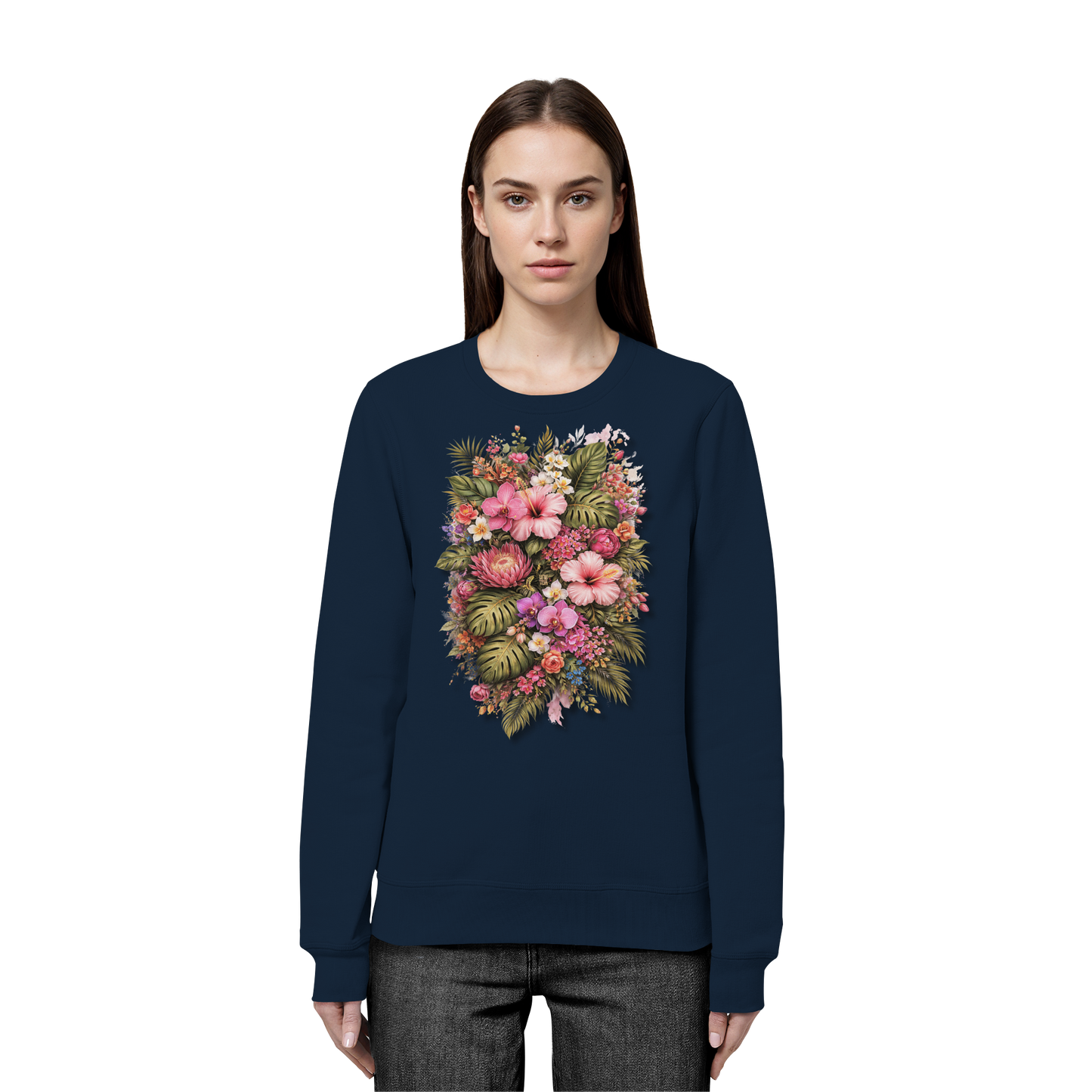 FLOWERPOWER! - Organic Basic Unisex Sweatshirt