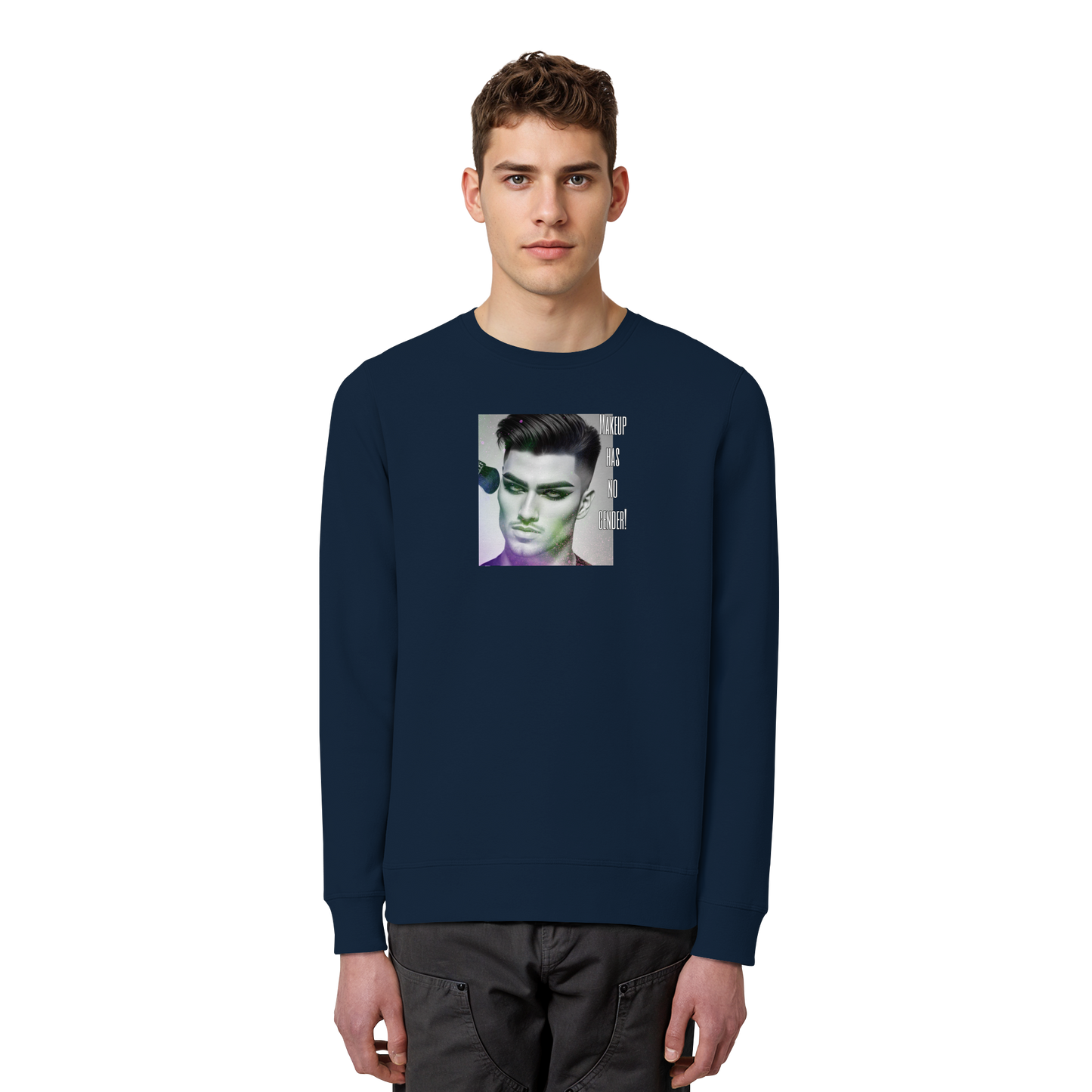 MAKEUPHASNOGENDER! - Organic Basic Unisex Sweatshirt