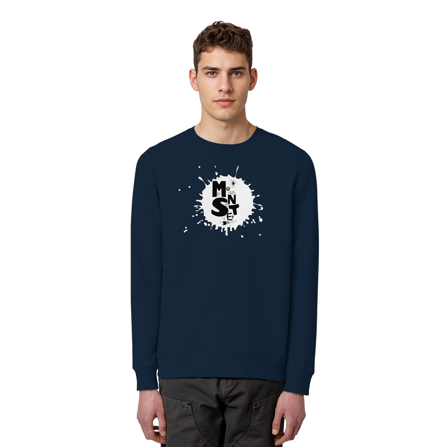 MÜNSTERFLECK! - Organic Basic Unisex Sweatshirt