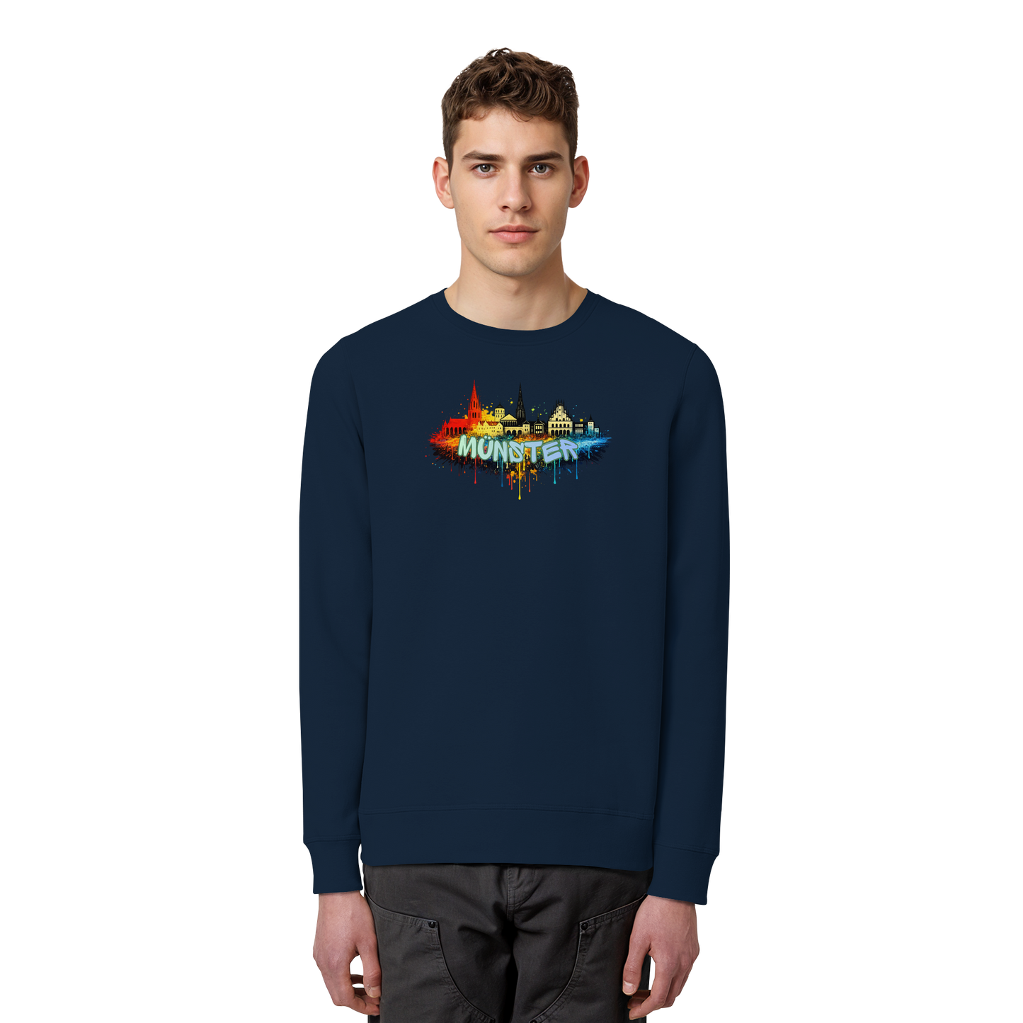MÜNSTERSPRAY! - Organic Basic Unisex Sweatshirt