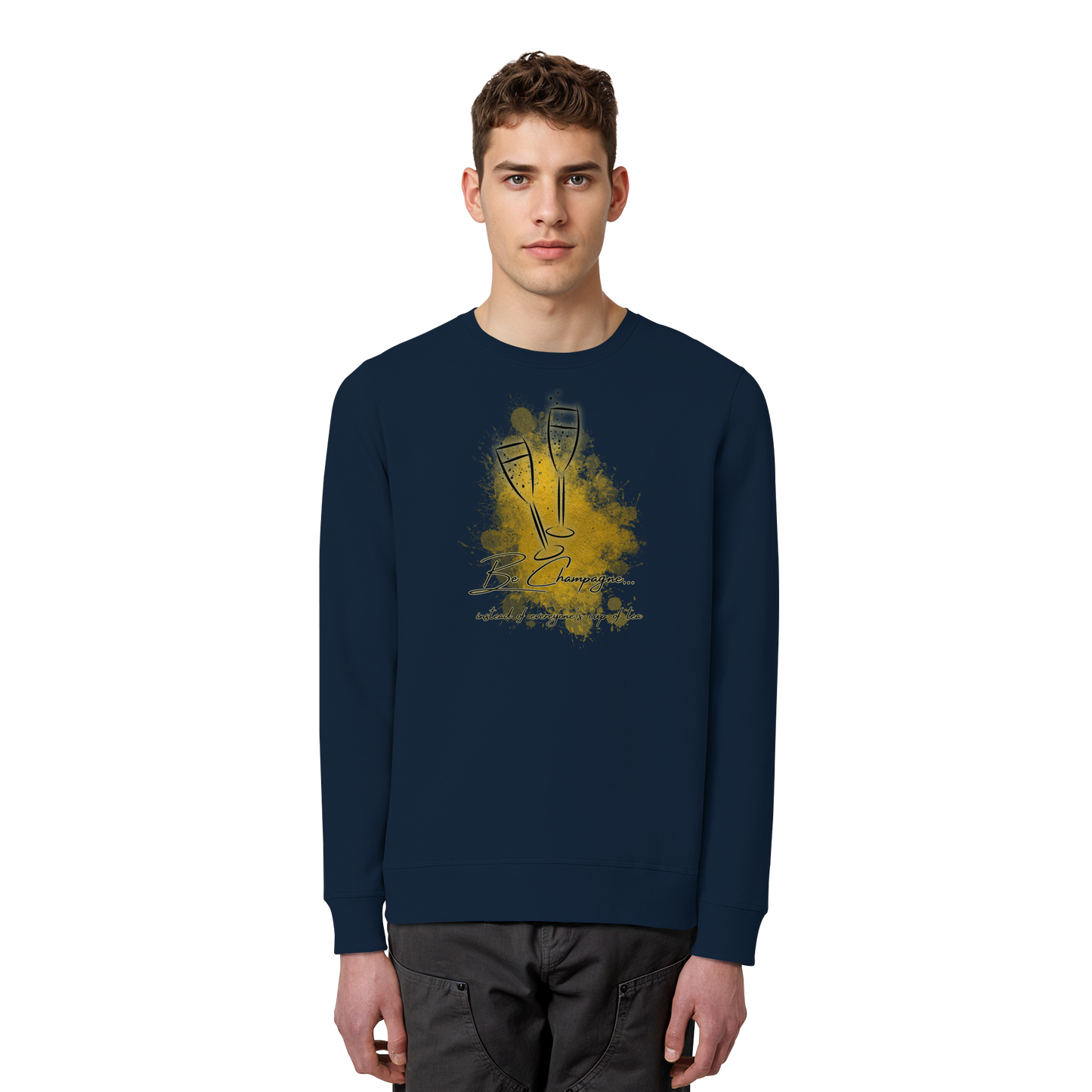 CHAMPAGNE! - Organic Basic Unisex Sweatshirt