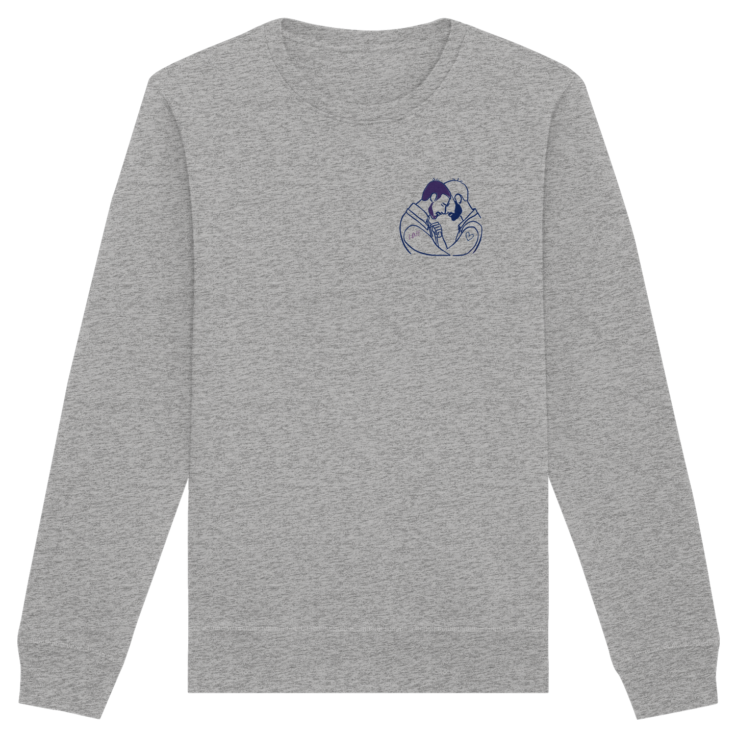 LOVE!  - Organic Basic Unisex Sweatshirt
