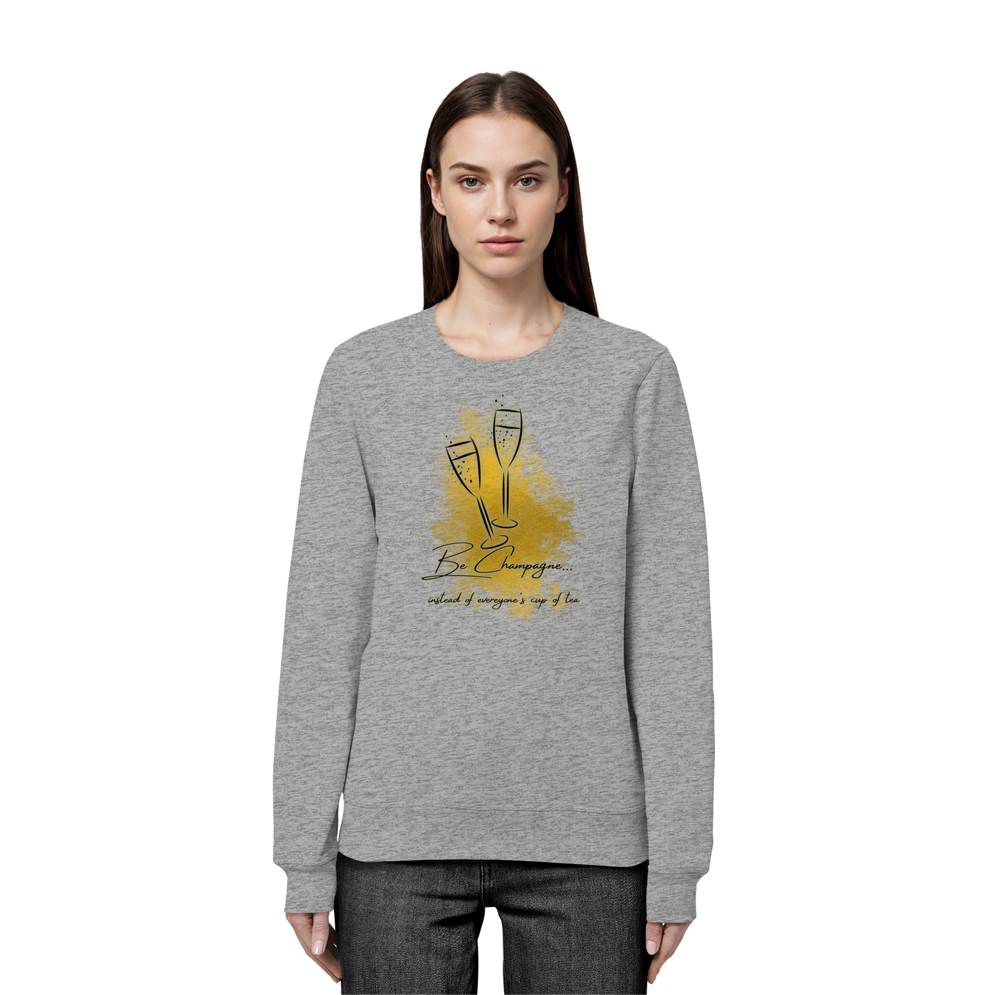 CHAMPAGNE! - Organic Basic Unisex Sweatshirt