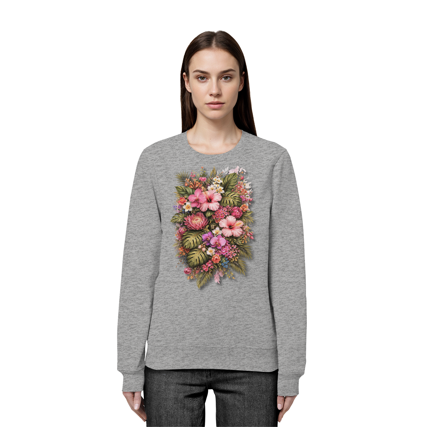FLOWERPOWER! - Organic Basic Unisex Sweatshirt