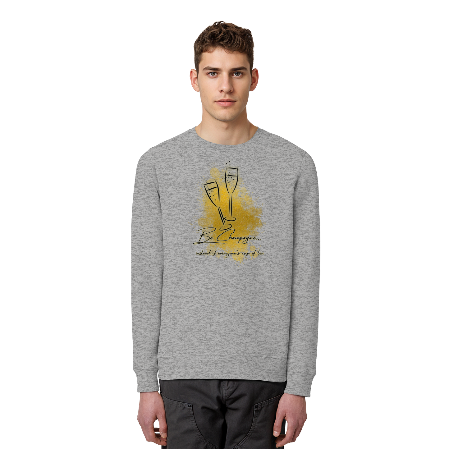 CHAMPAGNE! - Organic Basic Unisex Sweatshirt