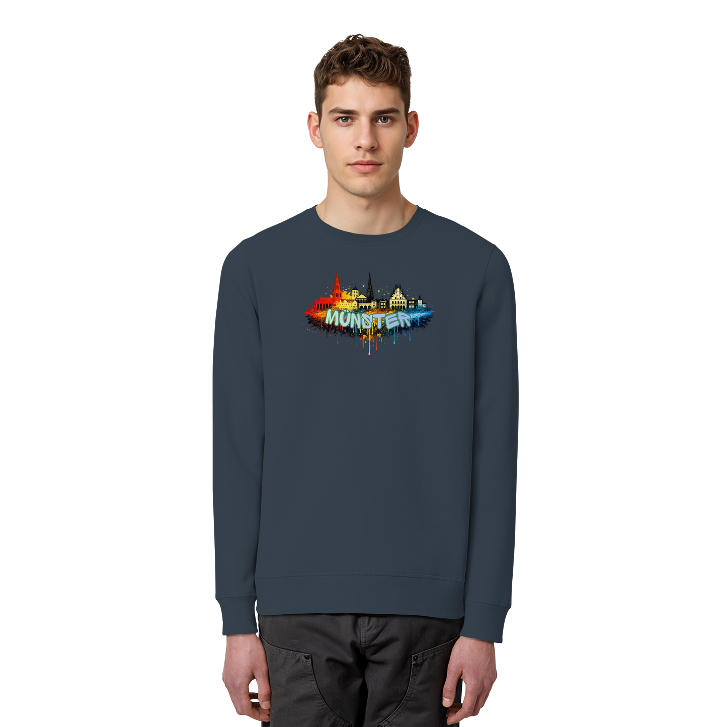 MÜNSTERSPRAY! - Organic Basic Unisex Sweatshirt
