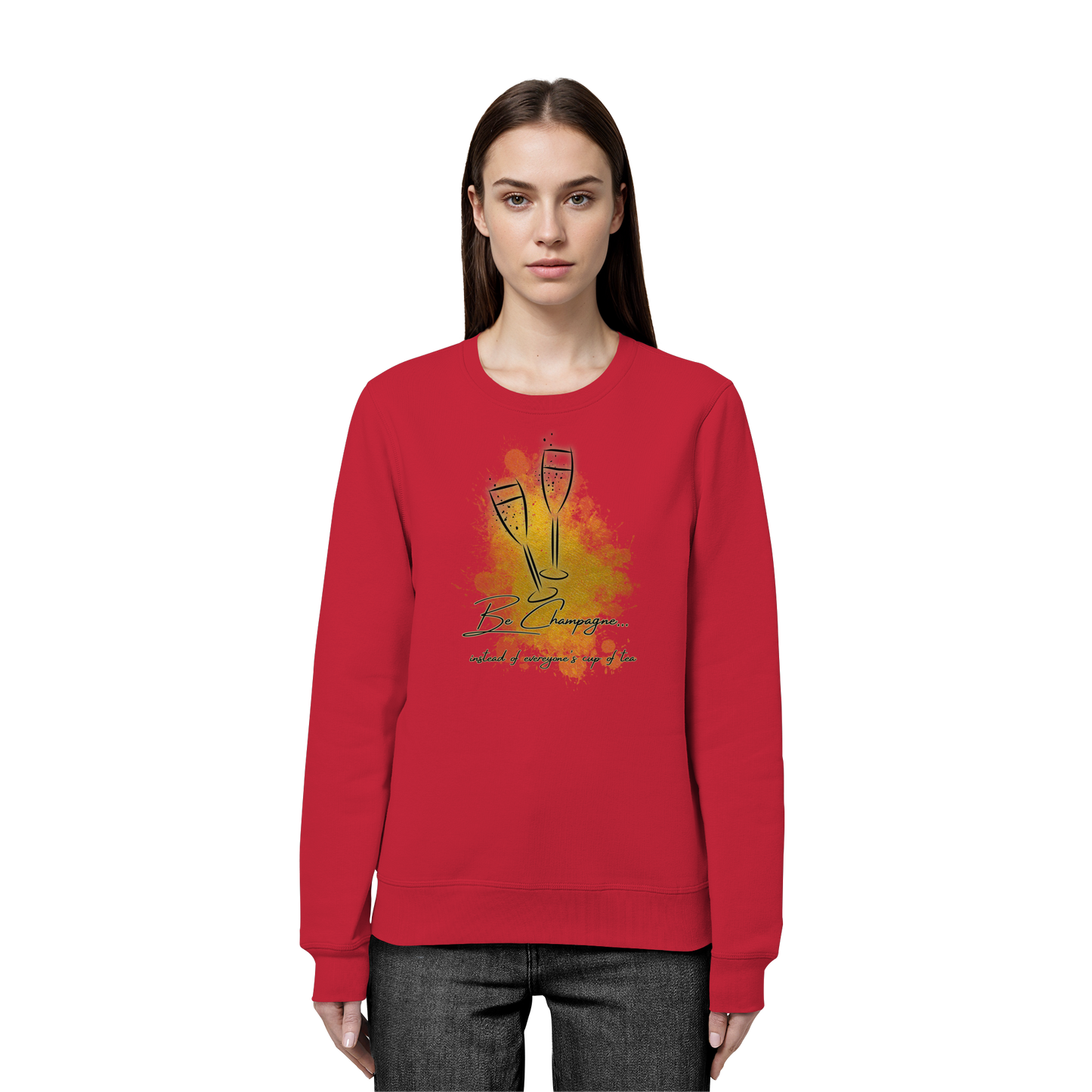 CHAMPAGNE! - Organic Basic Unisex Sweatshirt