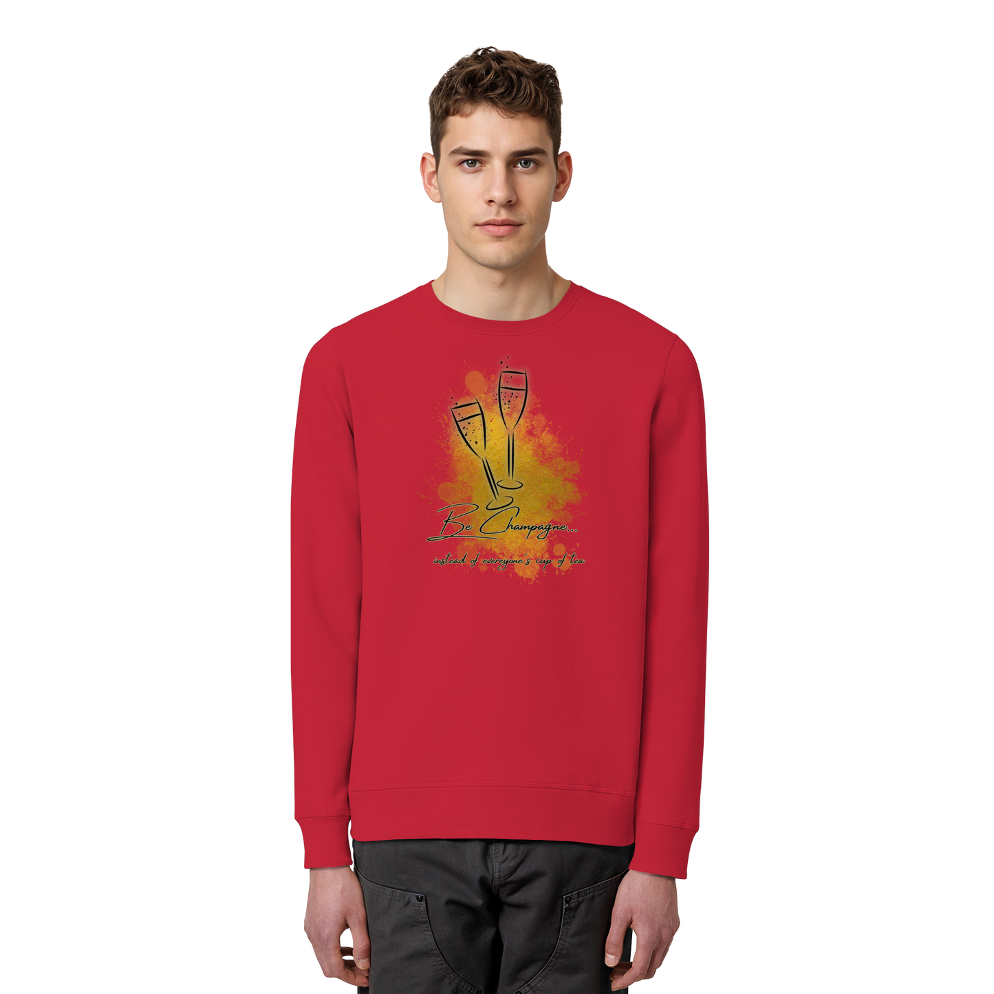 CHAMPAGNE! - Organic Basic Unisex Sweatshirt