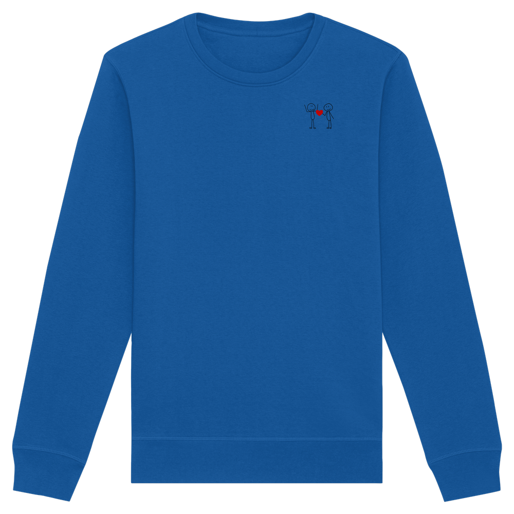 STICKFIGURELOVE! (Stick) - Organic Basic Unisex Sweatshirt