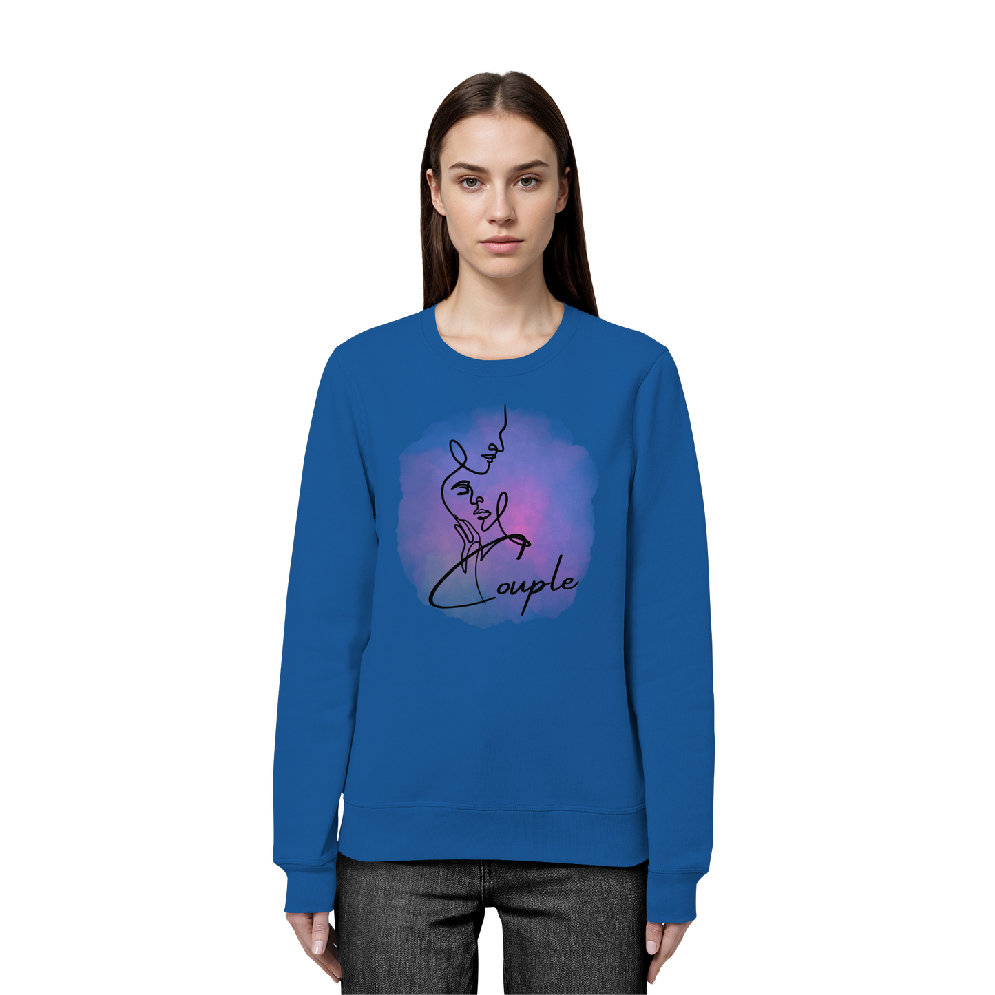 COUPLELINES! - Organic Basic Unisex Sweatshirt