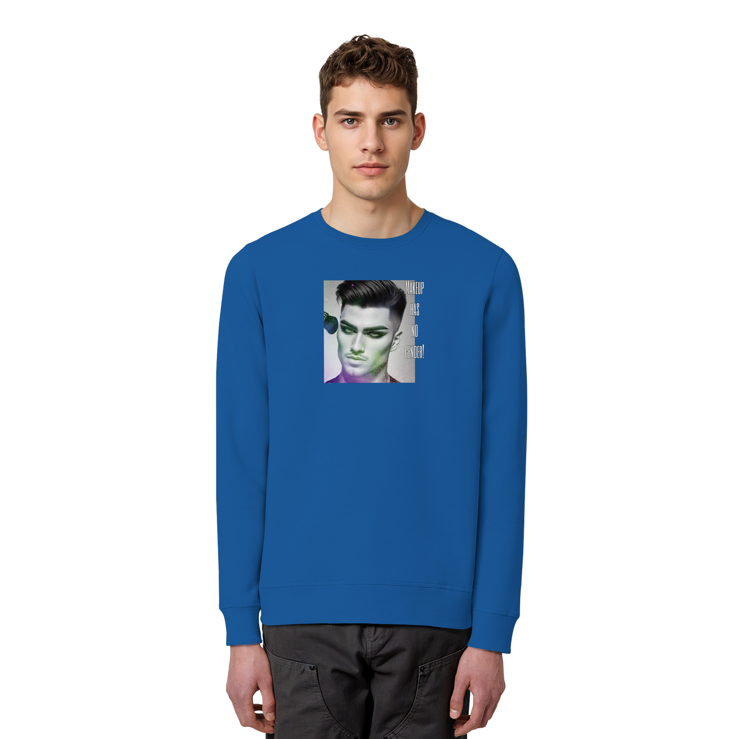 MAKEUPHASNOGENDER! - Organic Basic Unisex Sweatshirt