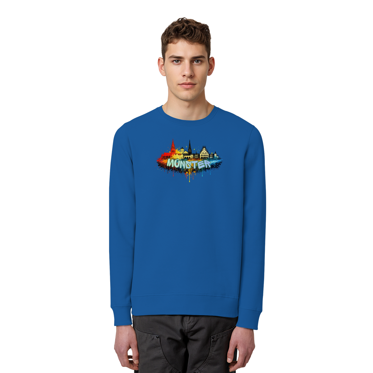 MÜNSTERSPRAY! - Organic Basic Unisex Sweatshirt