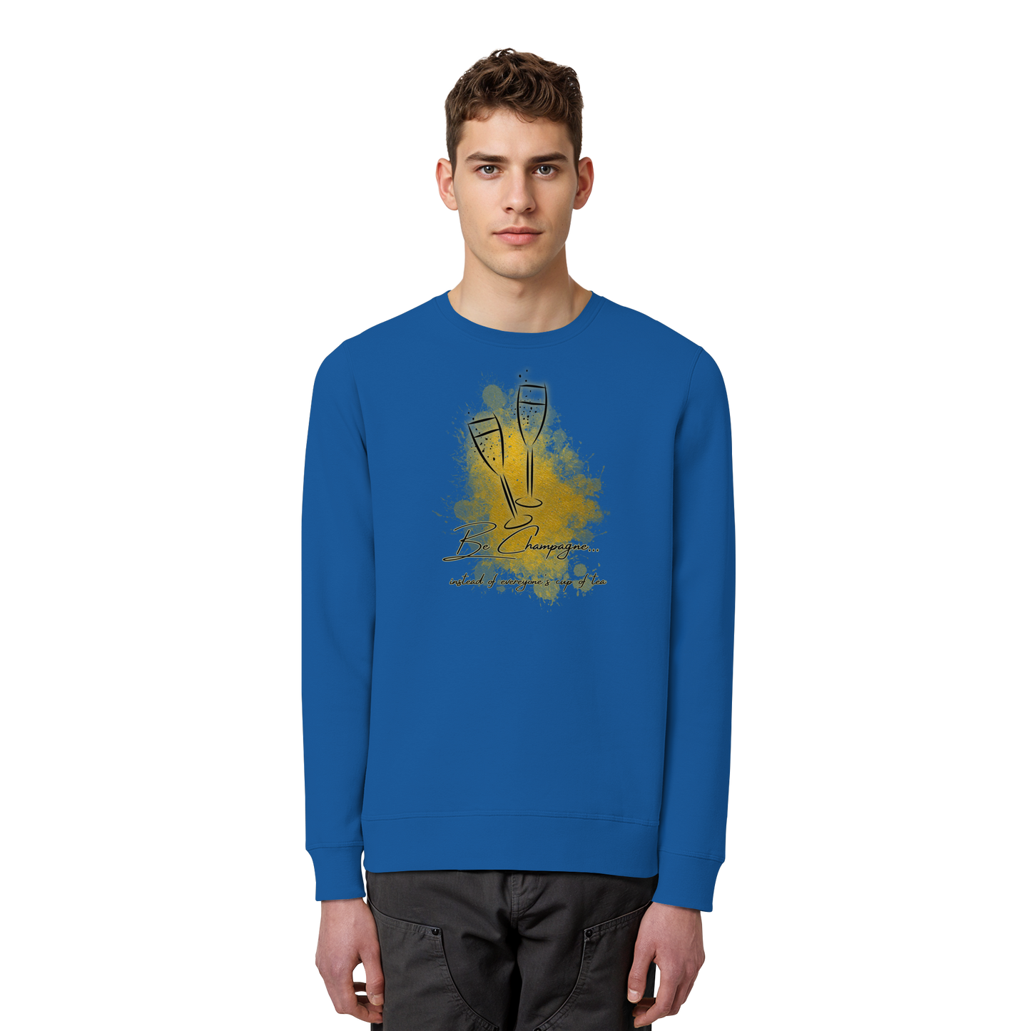 CHAMPAGNE! - Organic Basic Unisex Sweatshirt