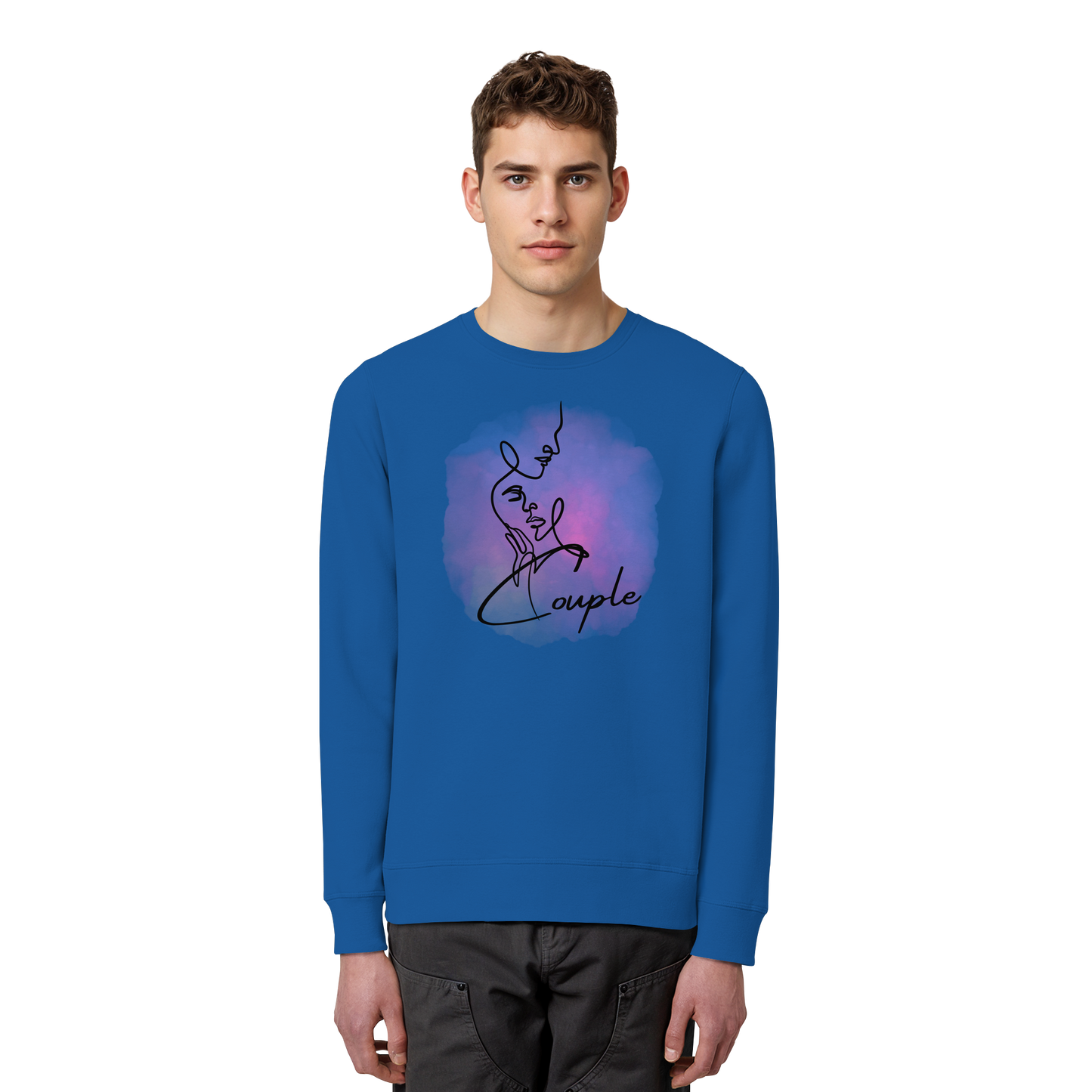 COUPLELINES! - Organic Basic Unisex Sweatshirt
