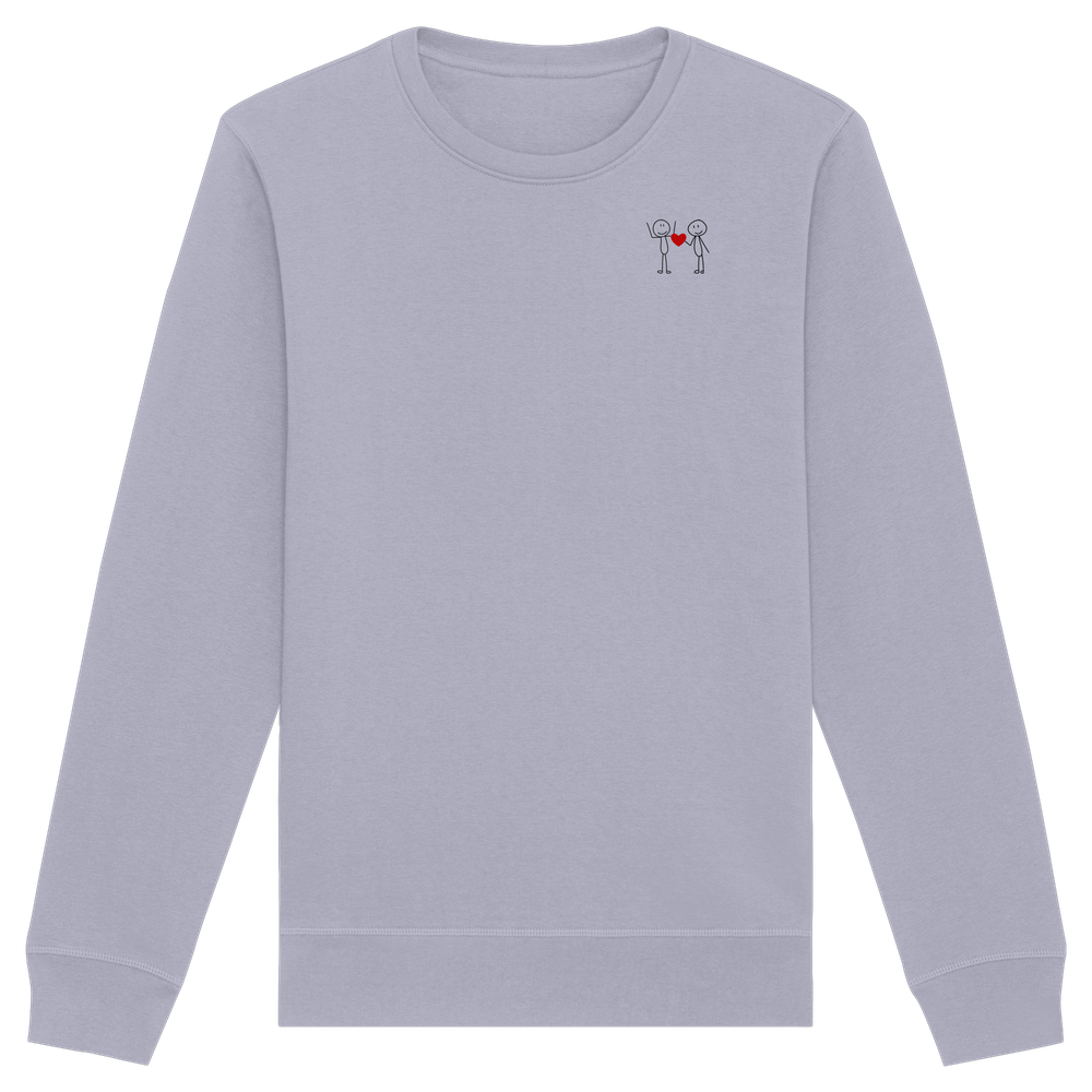 STICKFIGURELOVE! (Stick) - Organic Basic Unisex Sweatshirt