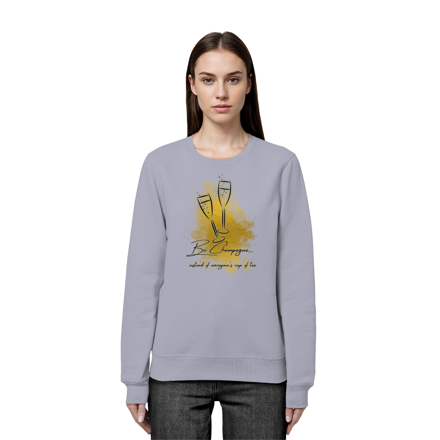 CHAMPAGNE! - Organic Basic Unisex Sweatshirt