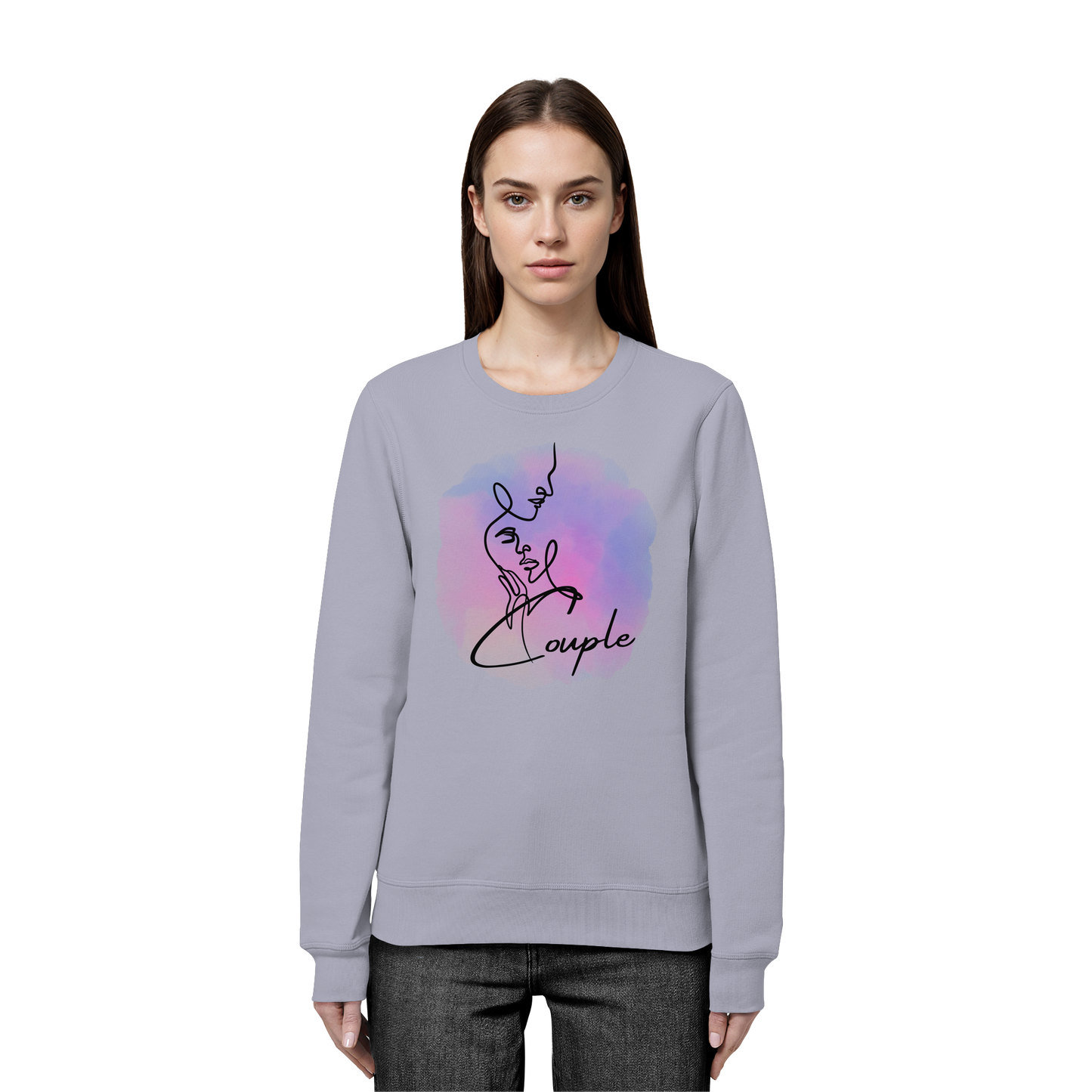 COUPLELINES! - Organic Basic Unisex Sweatshirt