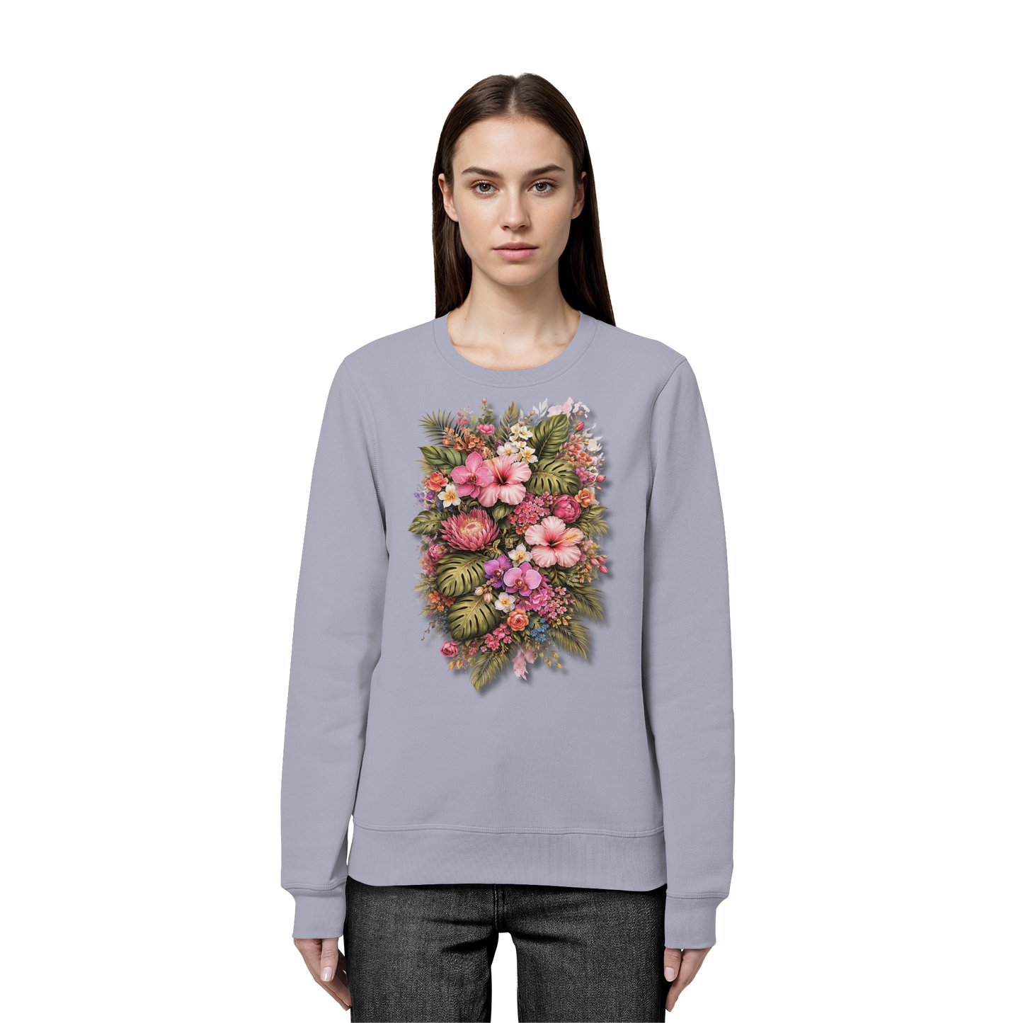 FLOWERPOWER! - Organic Basic Unisex Sweatshirt