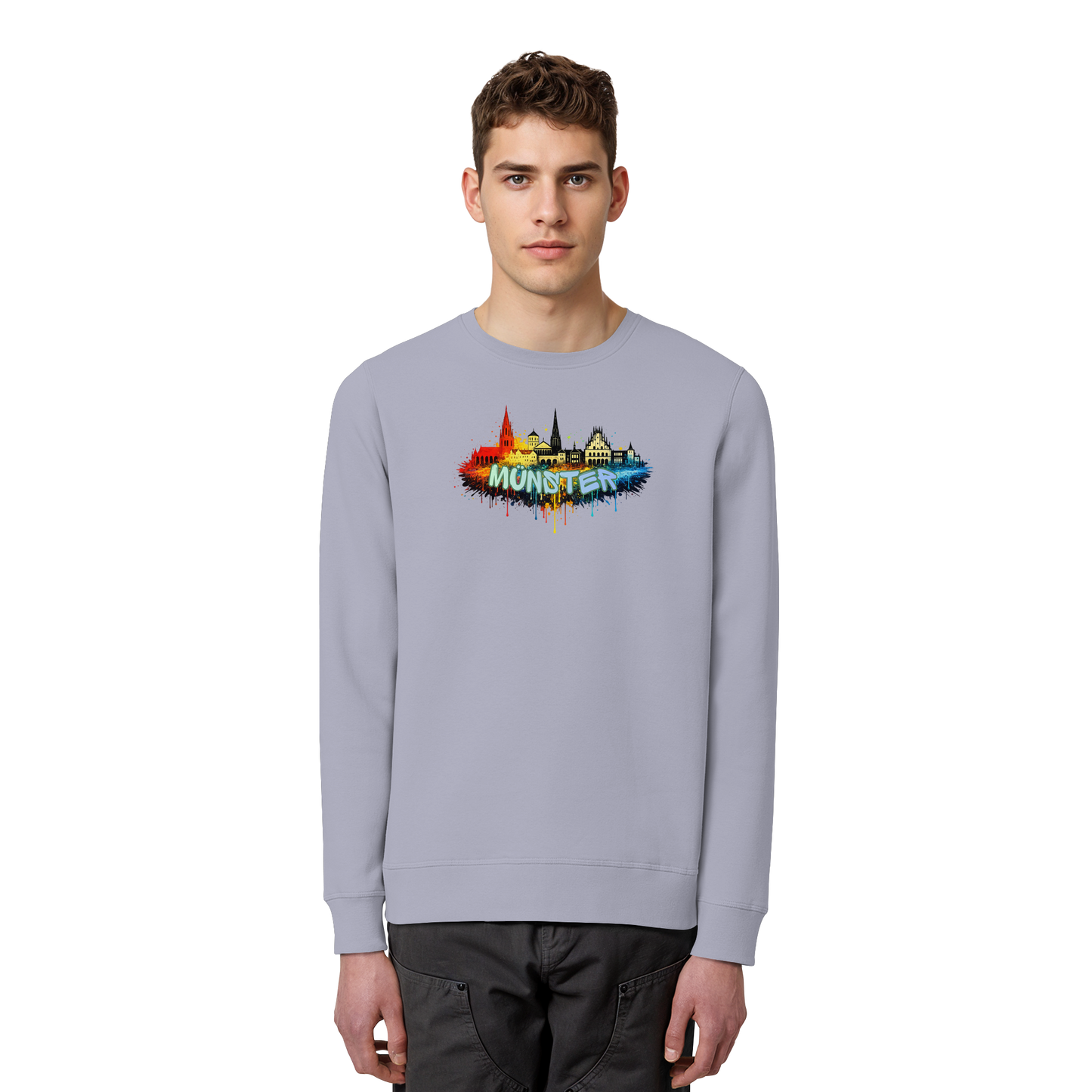 MÜNSTERSPRAY! - Organic Basic Unisex Sweatshirt