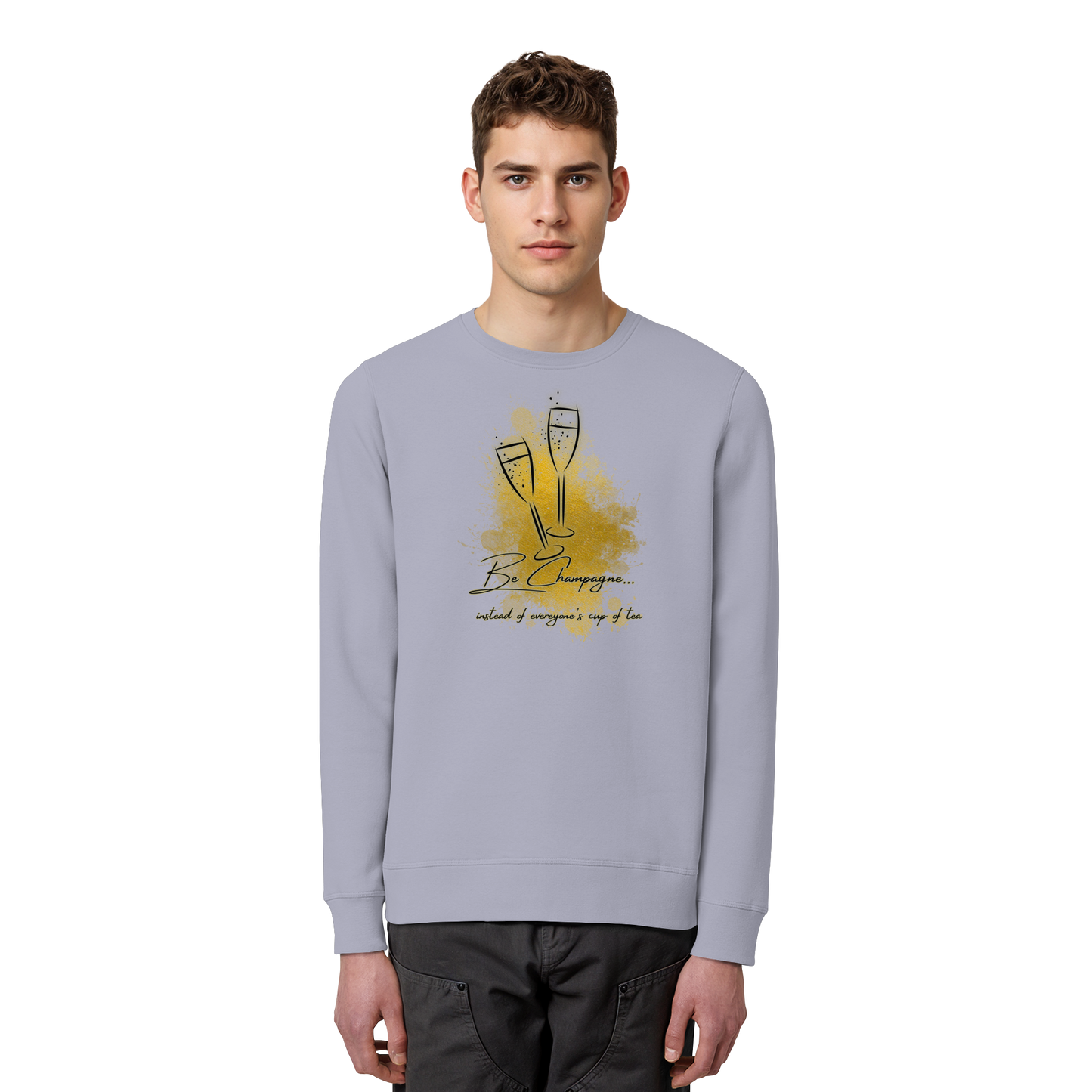 CHAMPAGNE! - Organic Basic Unisex Sweatshirt