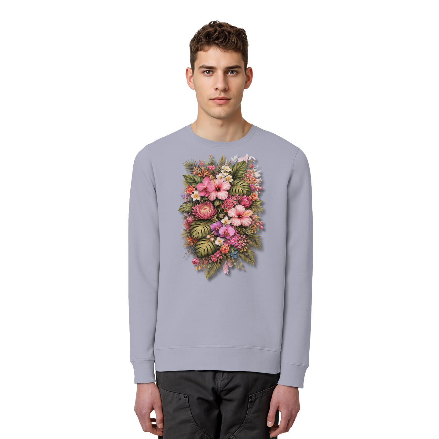 FLOWERPOWER! - Organic Basic Unisex Sweatshirt