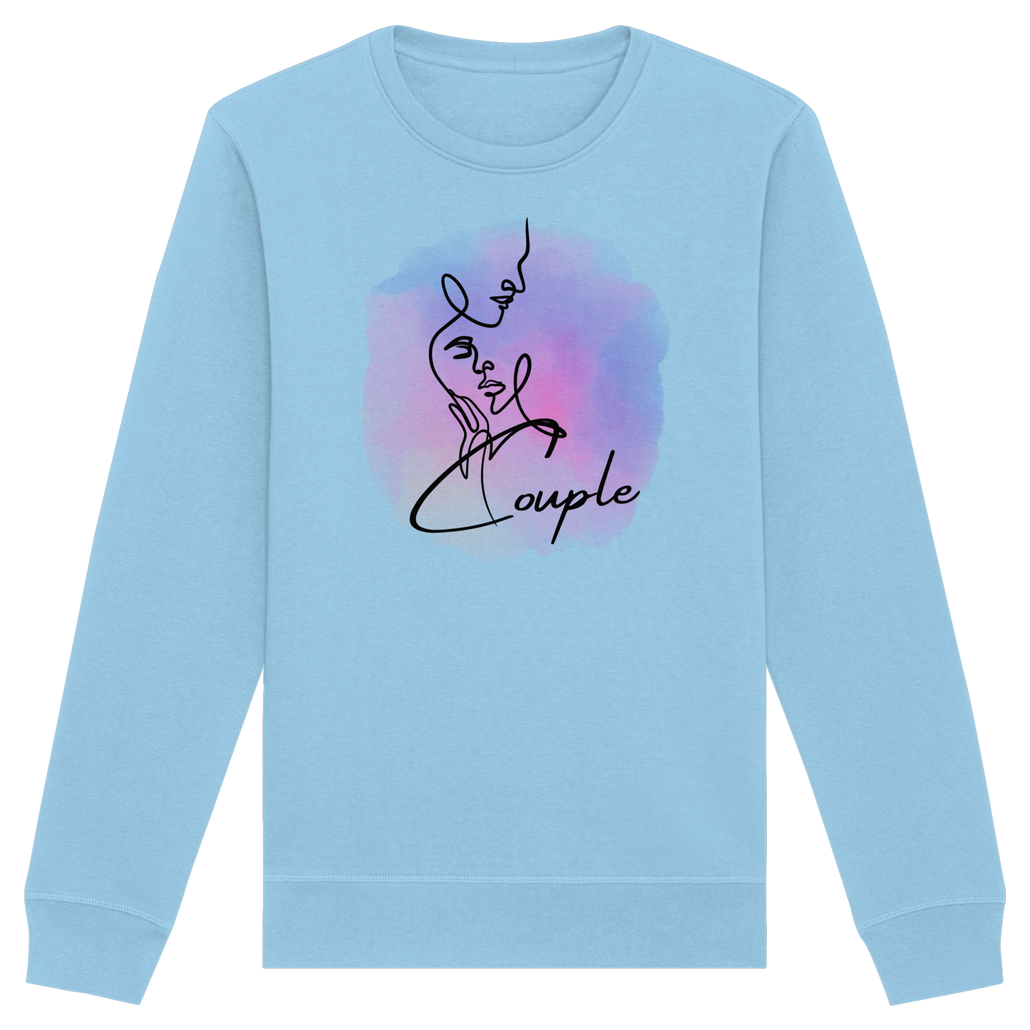 COUPLELINES! - Organic Basic Unisex Sweatshirt
