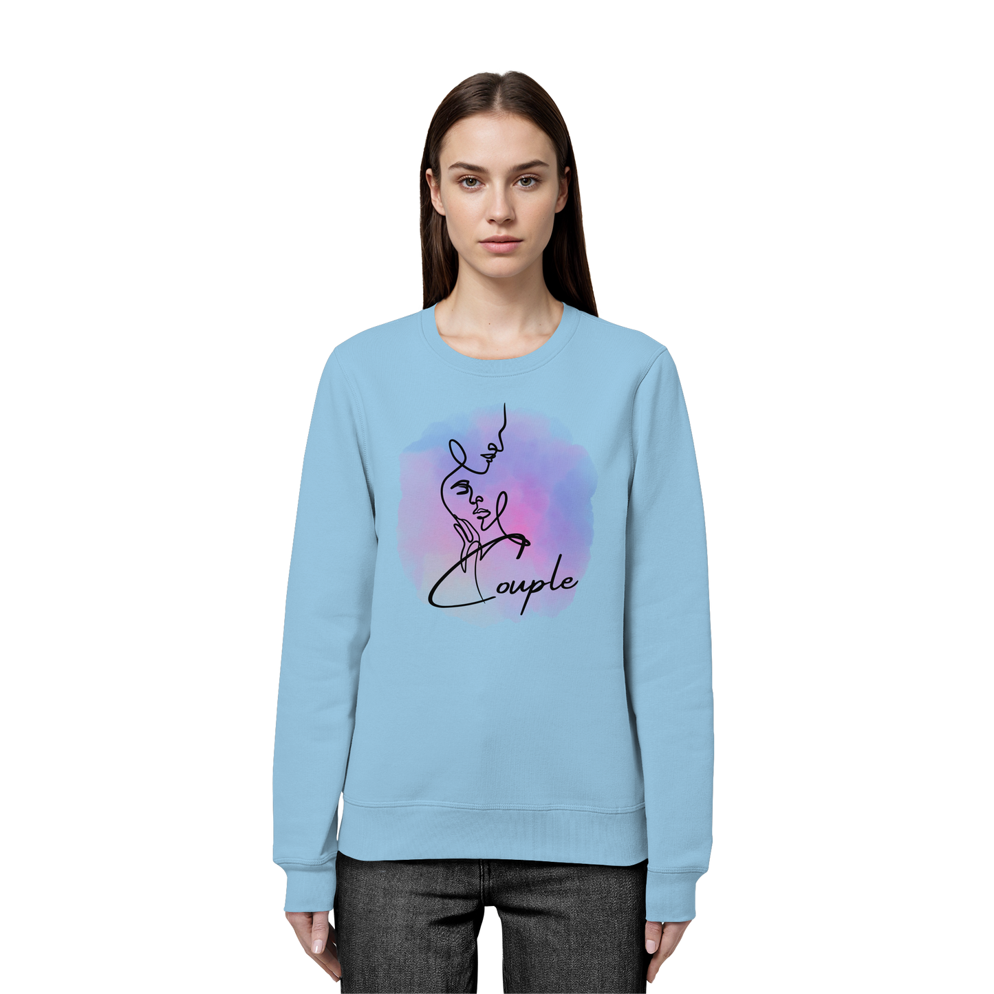 COUPLELINES! - Organic Basic Unisex Sweatshirt
