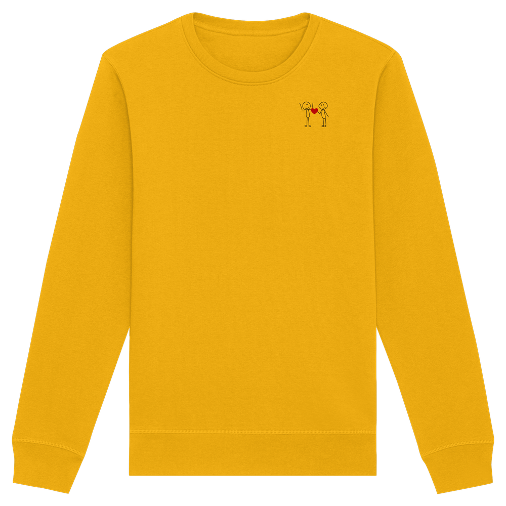 STICKFIGURELOVE! (Stick) - Organic Basic Unisex Sweatshirt