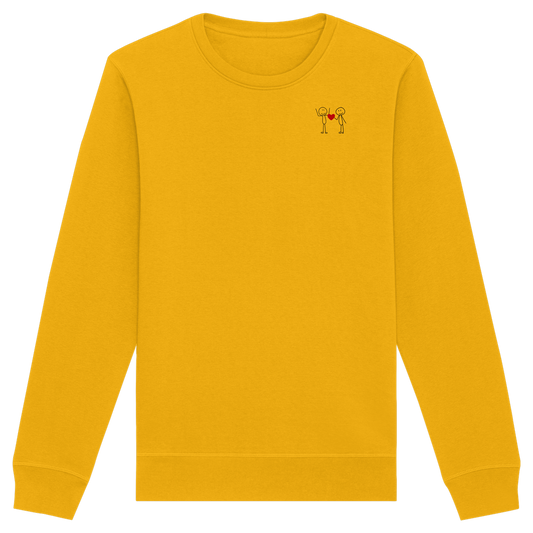 STICKFIGURELOVE! (Stick) - Organic Basic Unisex Sweatshirt