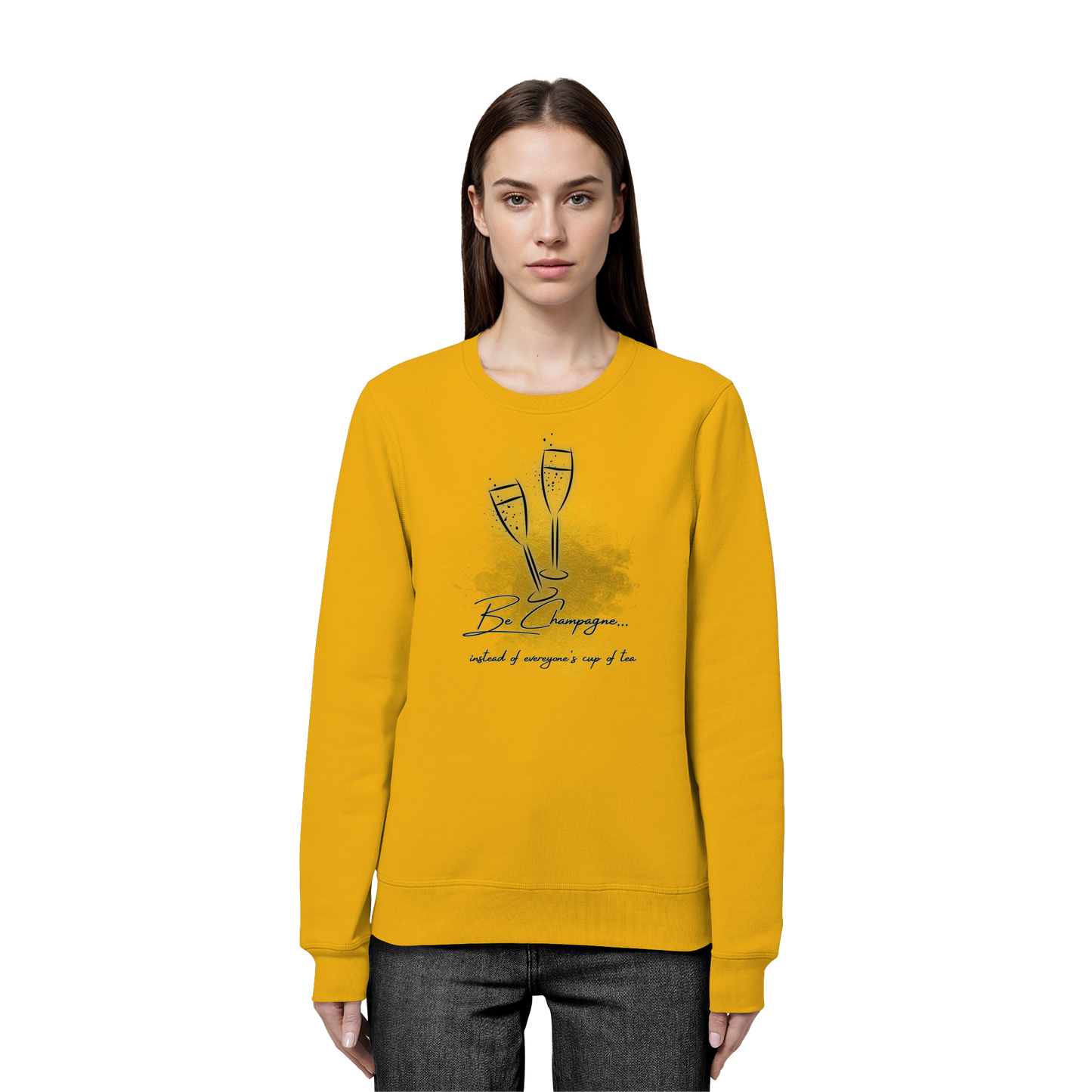 CHAMPAGNE! - Organic Basic Unisex Sweatshirt