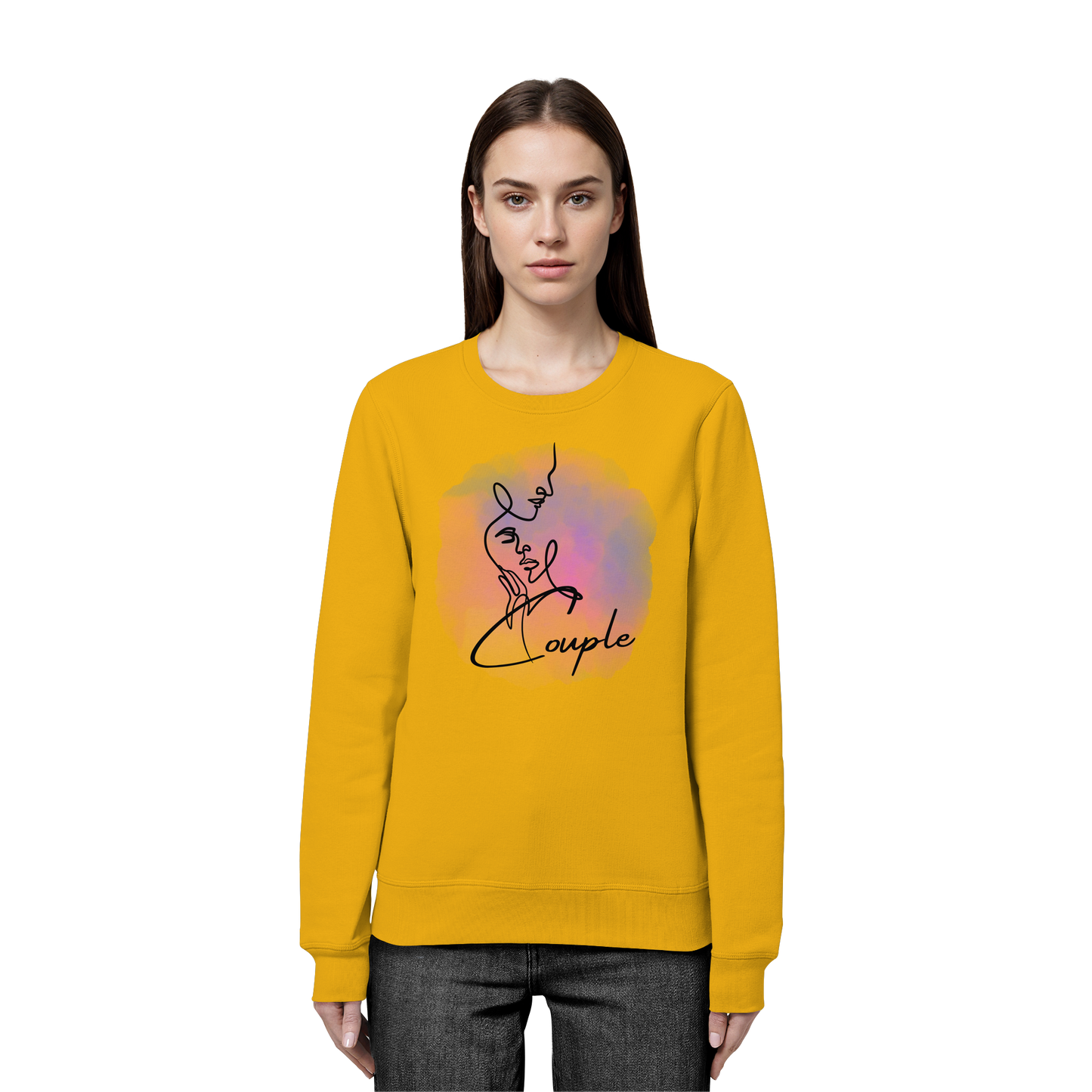 COUPLELINES! - Organic Basic Unisex Sweatshirt