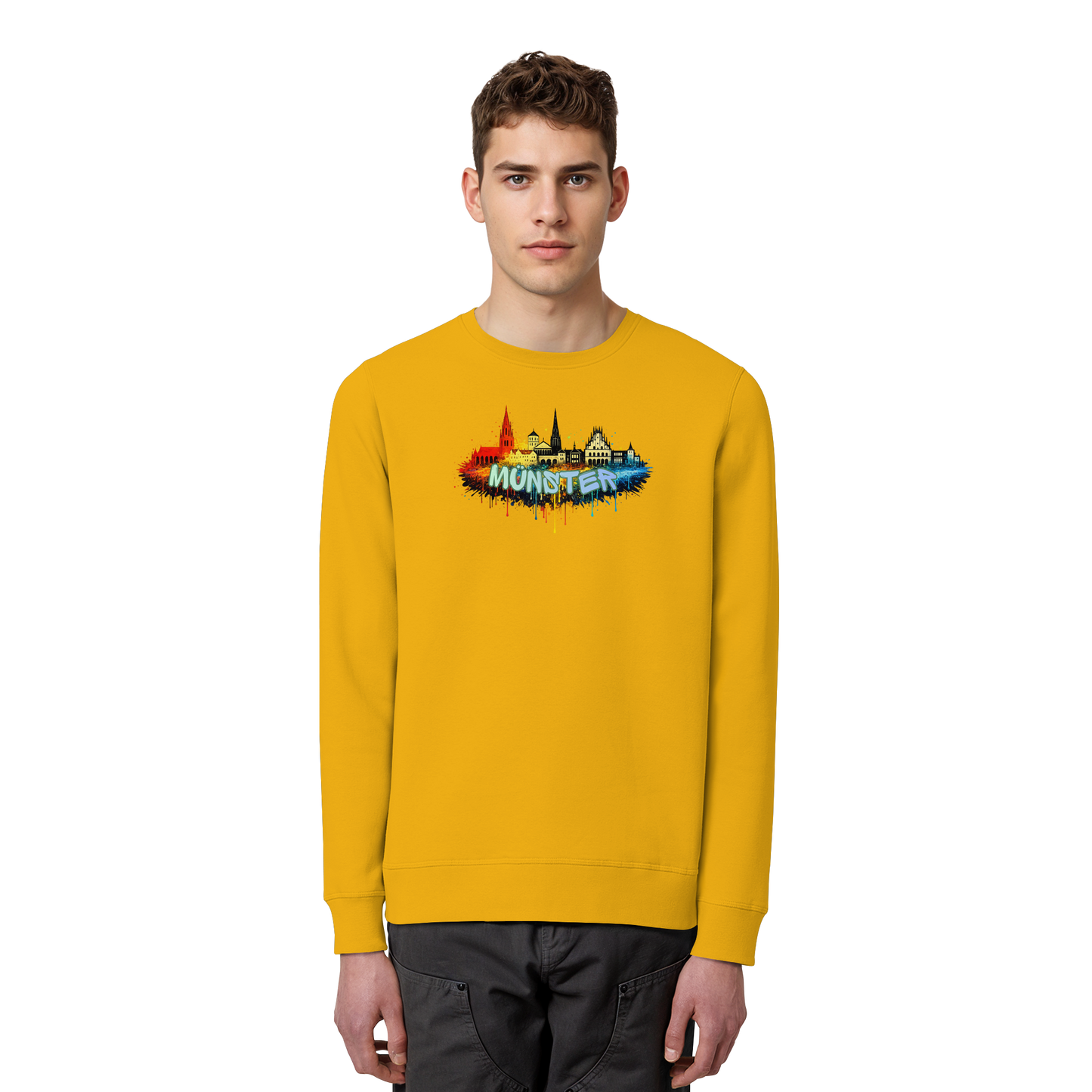 MÜNSTERSPRAY! - Organic Basic Unisex Sweatshirt