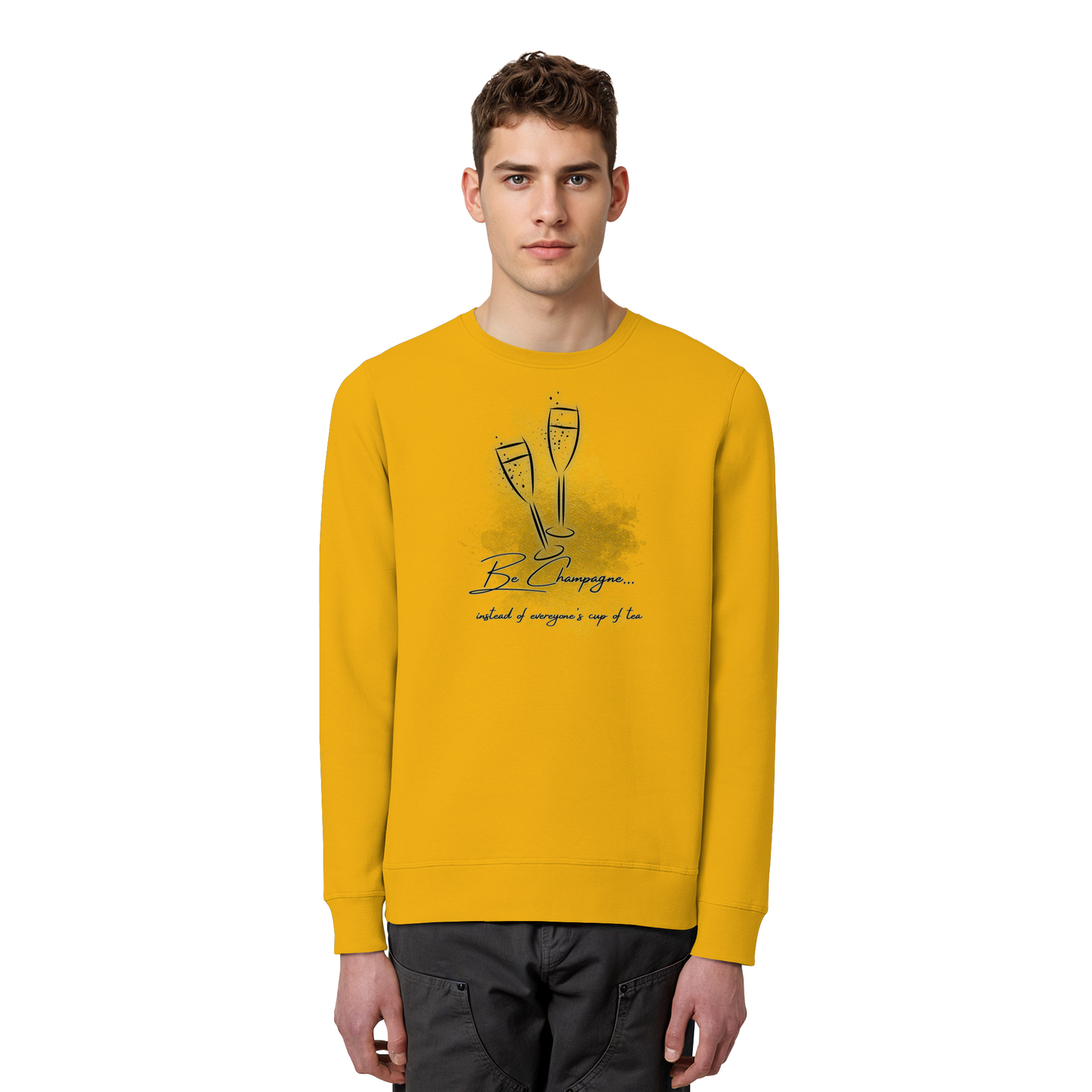 CHAMPAGNE! - Organic Basic Unisex Sweatshirt