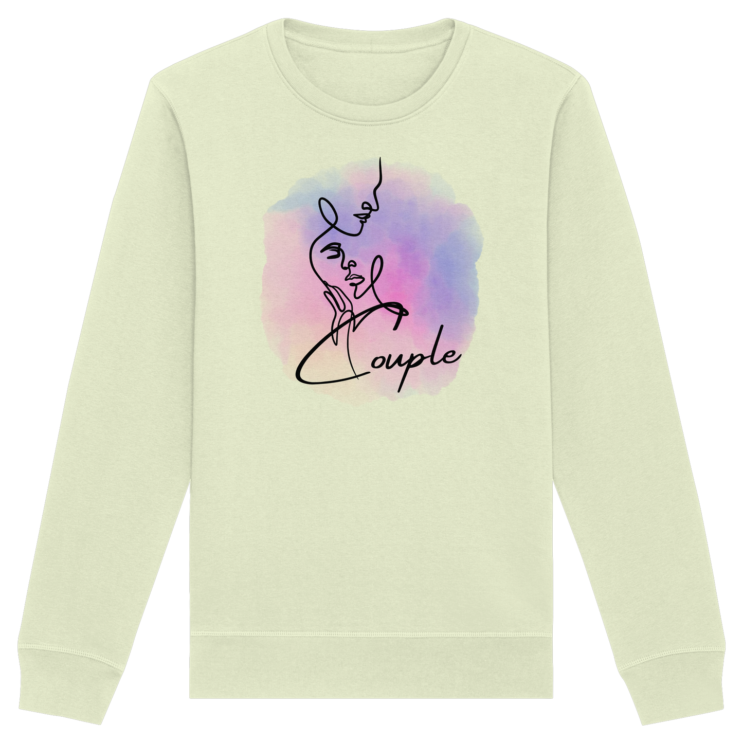 COUPLELINES! - Organic Basic Unisex Sweatshirt