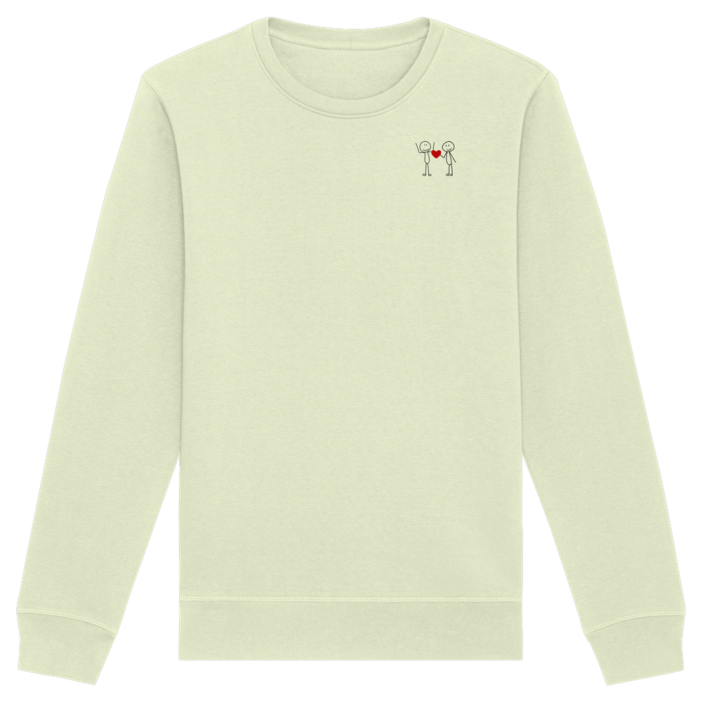 STICKFIGURELOVE! (Stick) - Organic Basic Unisex Sweatshirt