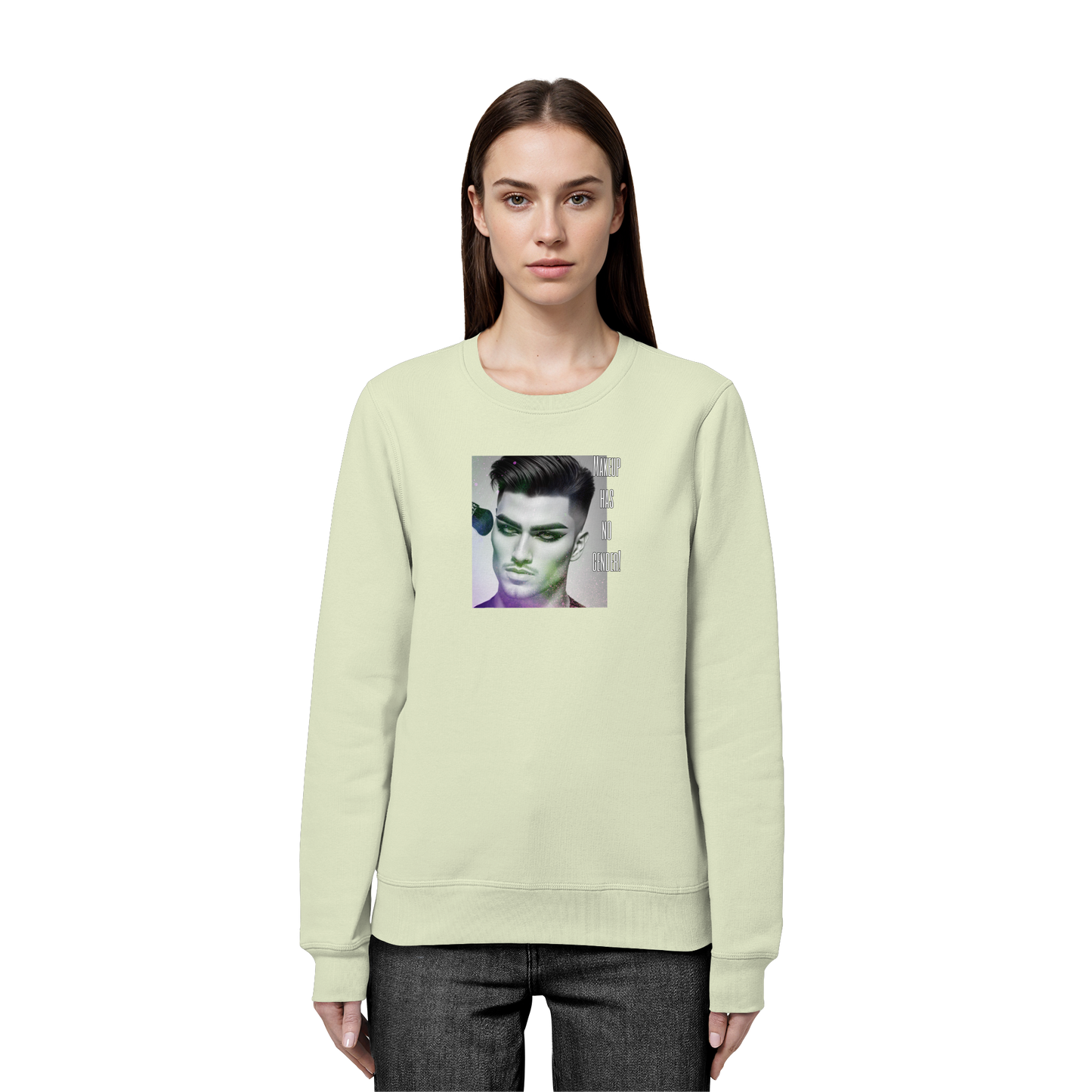 MAKEUPHASNOGENDER! - Organic Basic Unisex Sweatshirt