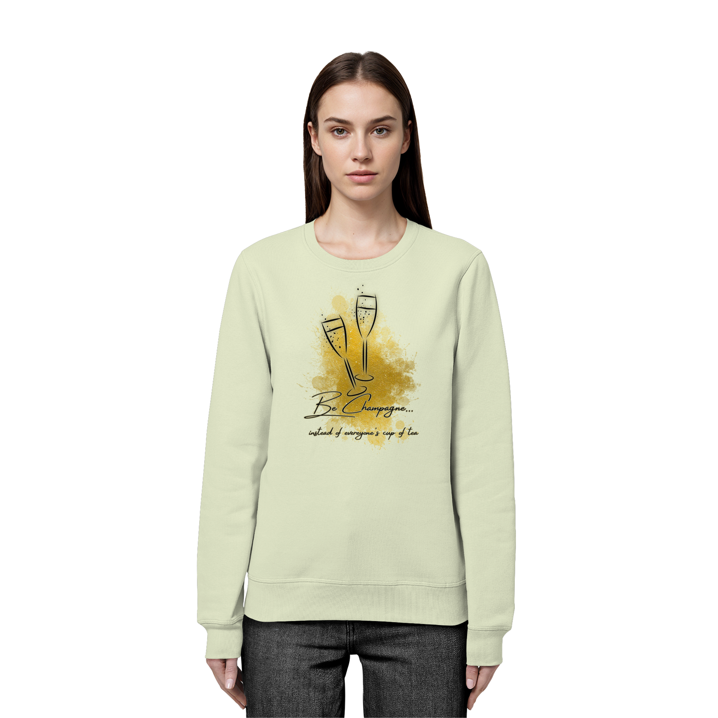 CHAMPAGNE! - Organic Basic Unisex Sweatshirt