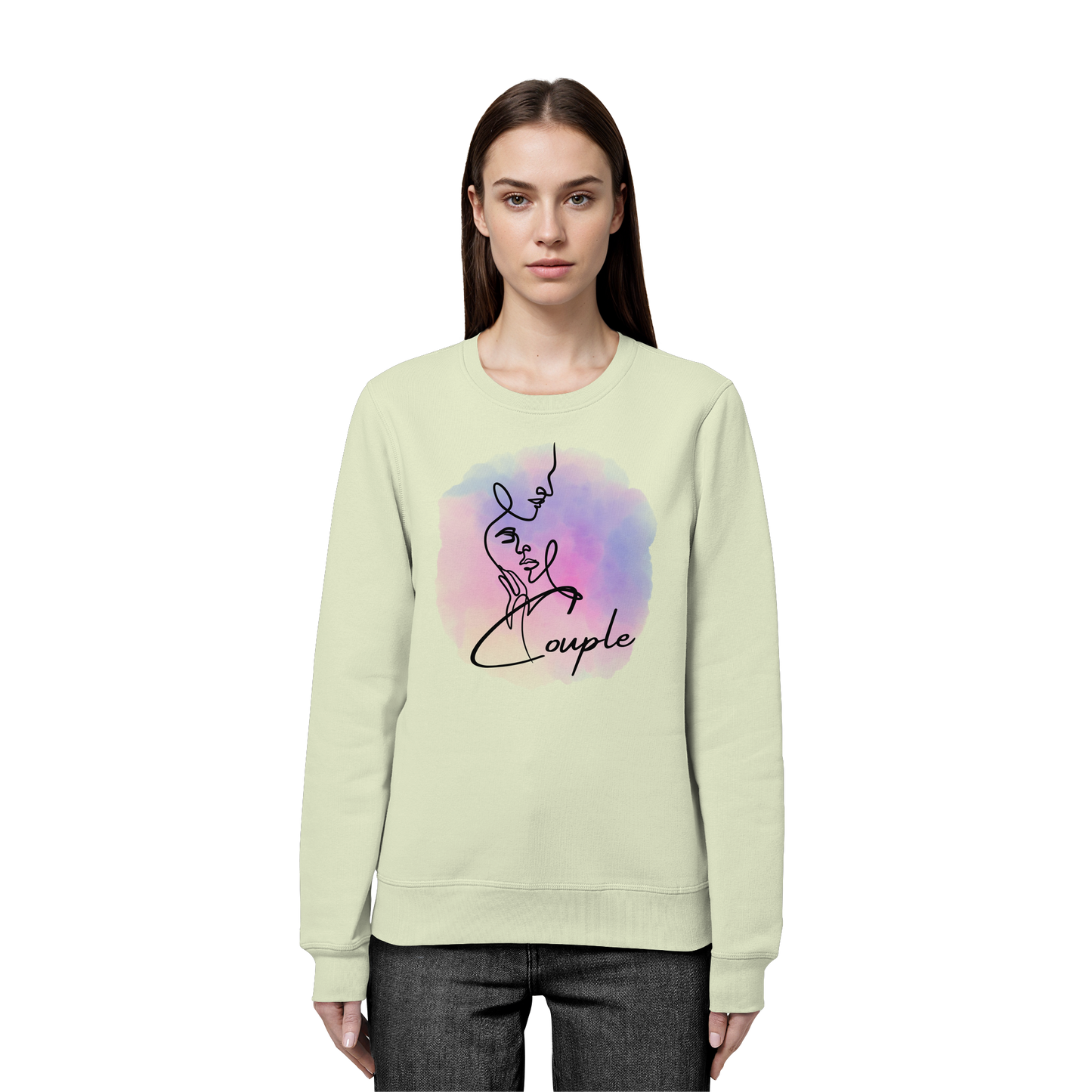 COUPLELINES! - Organic Basic Unisex Sweatshirt