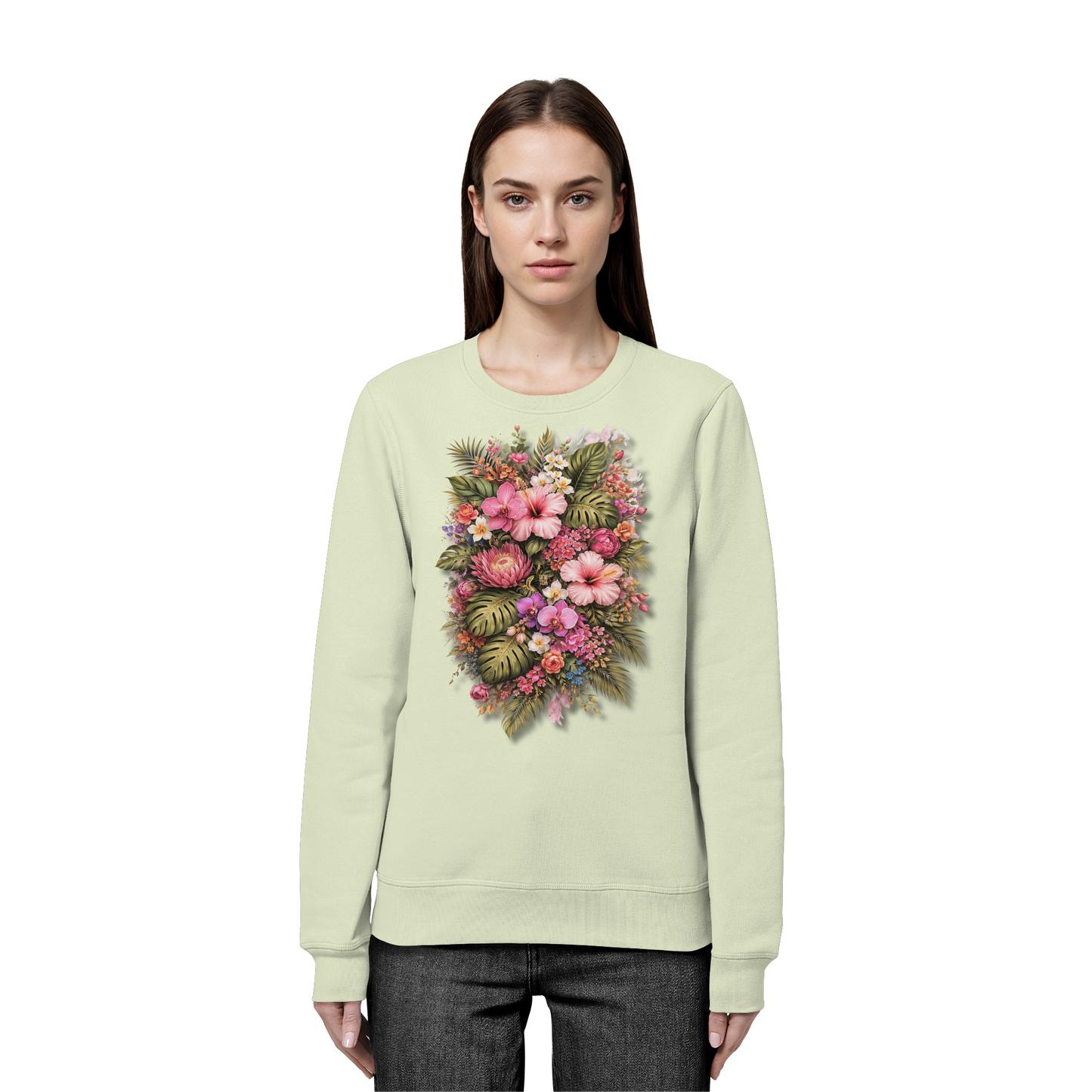 FLOWERPOWER! - Organic Basic Unisex Sweatshirt
