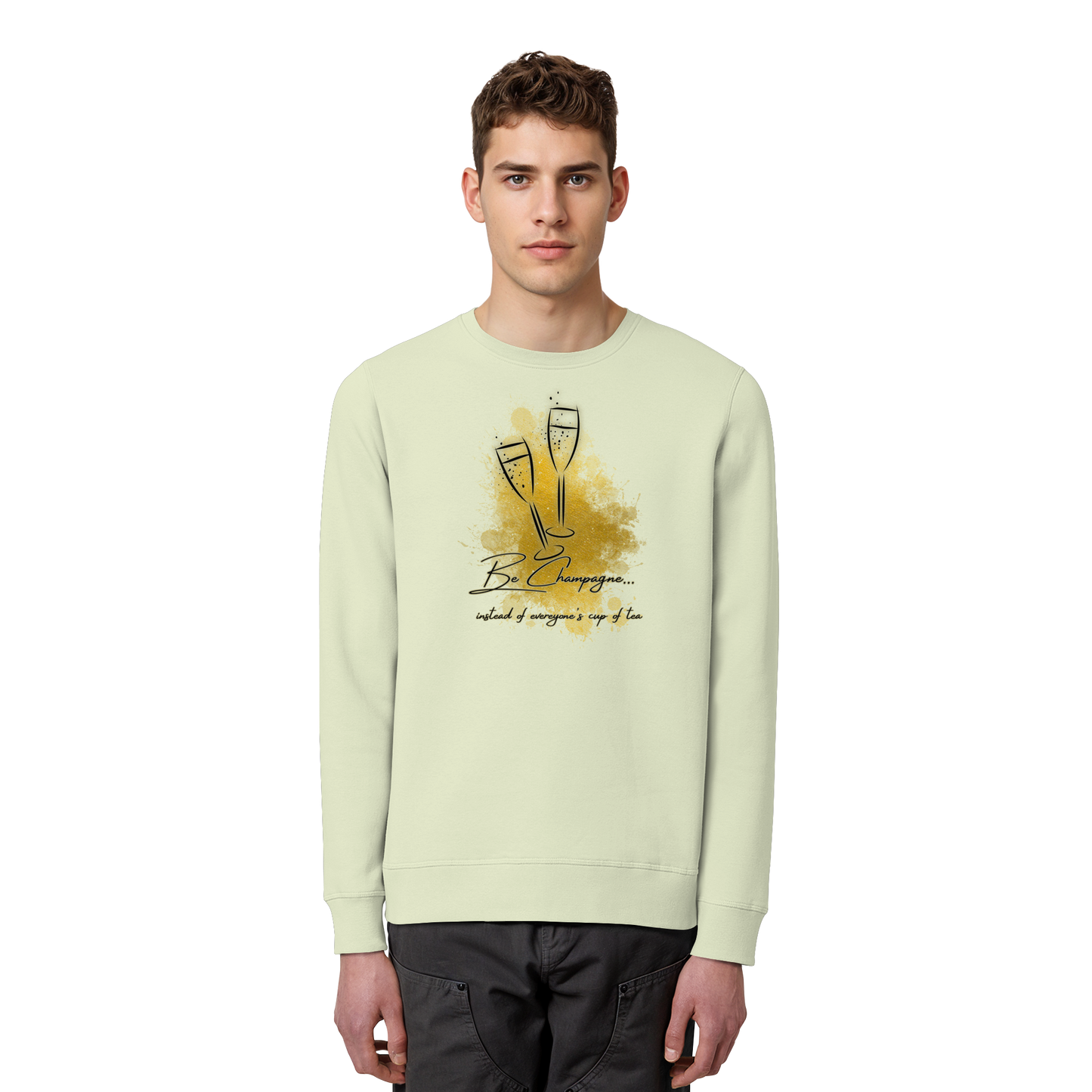CHAMPAGNE! - Organic Basic Unisex Sweatshirt