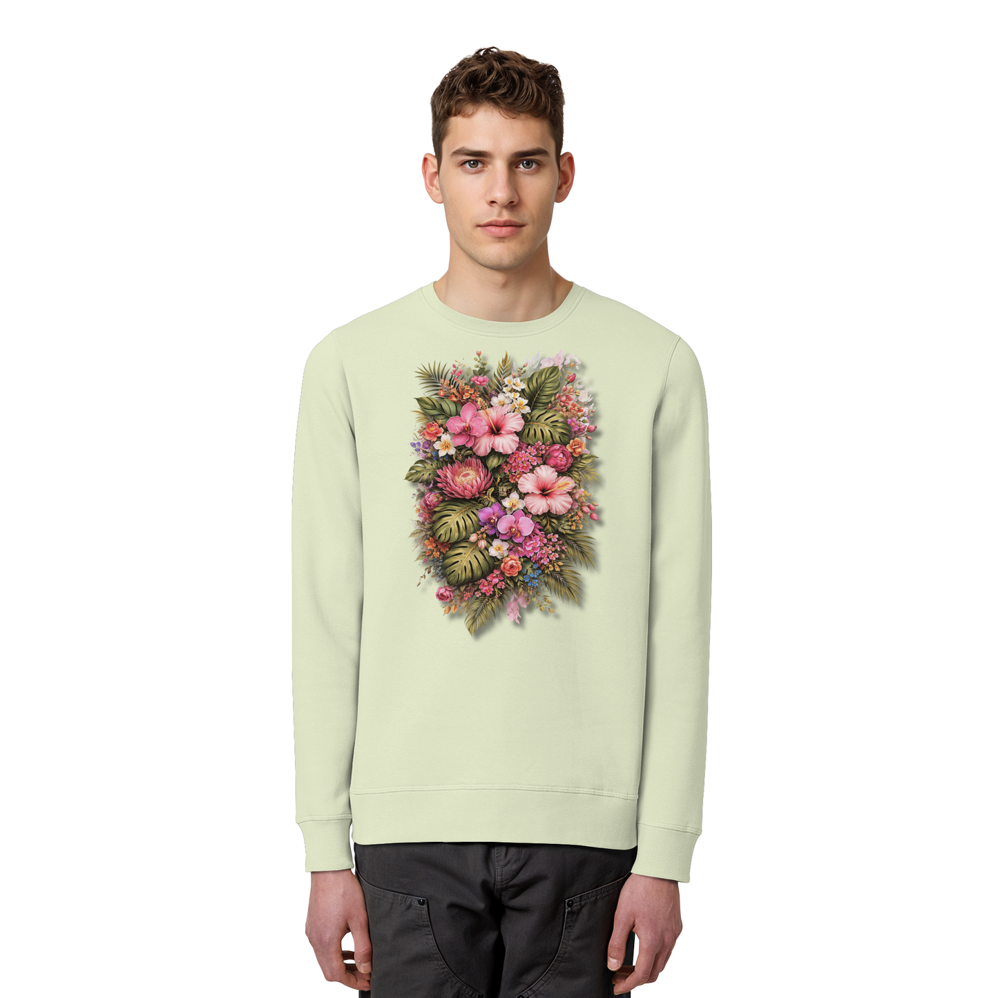 FLOWERPOWER! - Organic Basic Unisex Sweatshirt