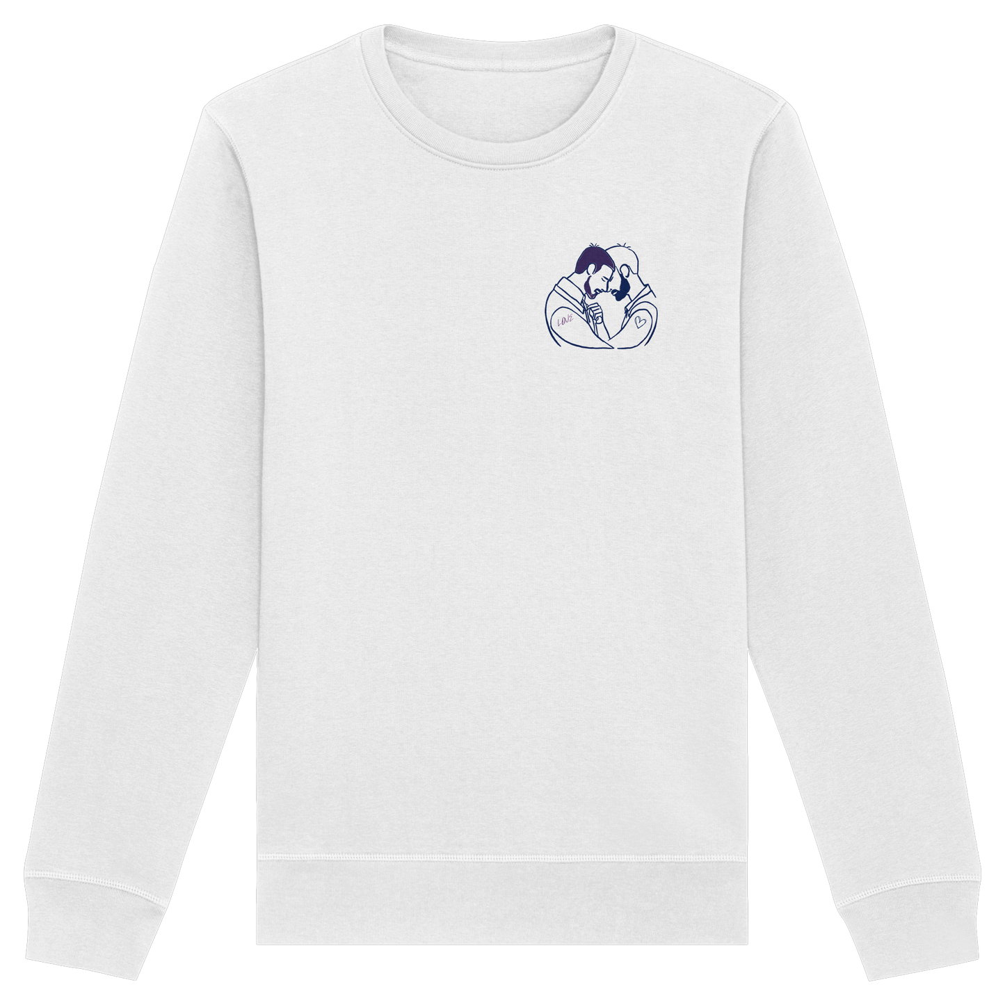 LOVE!  - Organic Basic Unisex Sweatshirt