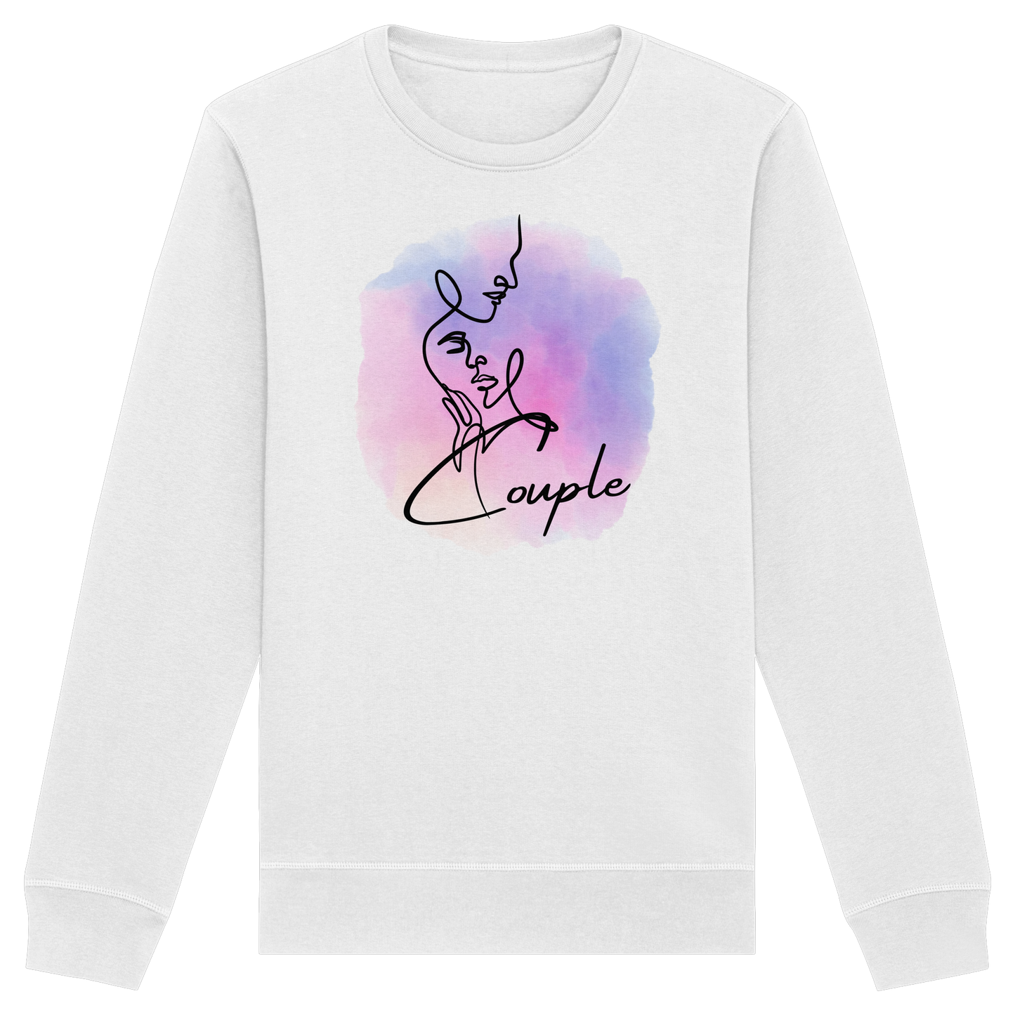 COUPLELINES! - Organic Basic Unisex Sweatshirt