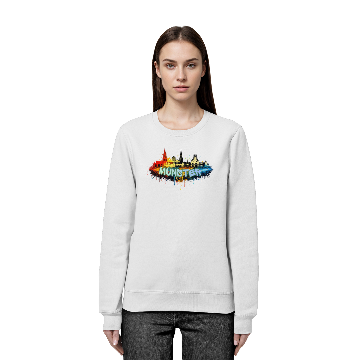 MÜNSTERSPRAY! - Organic Basic Unisex Sweatshirt